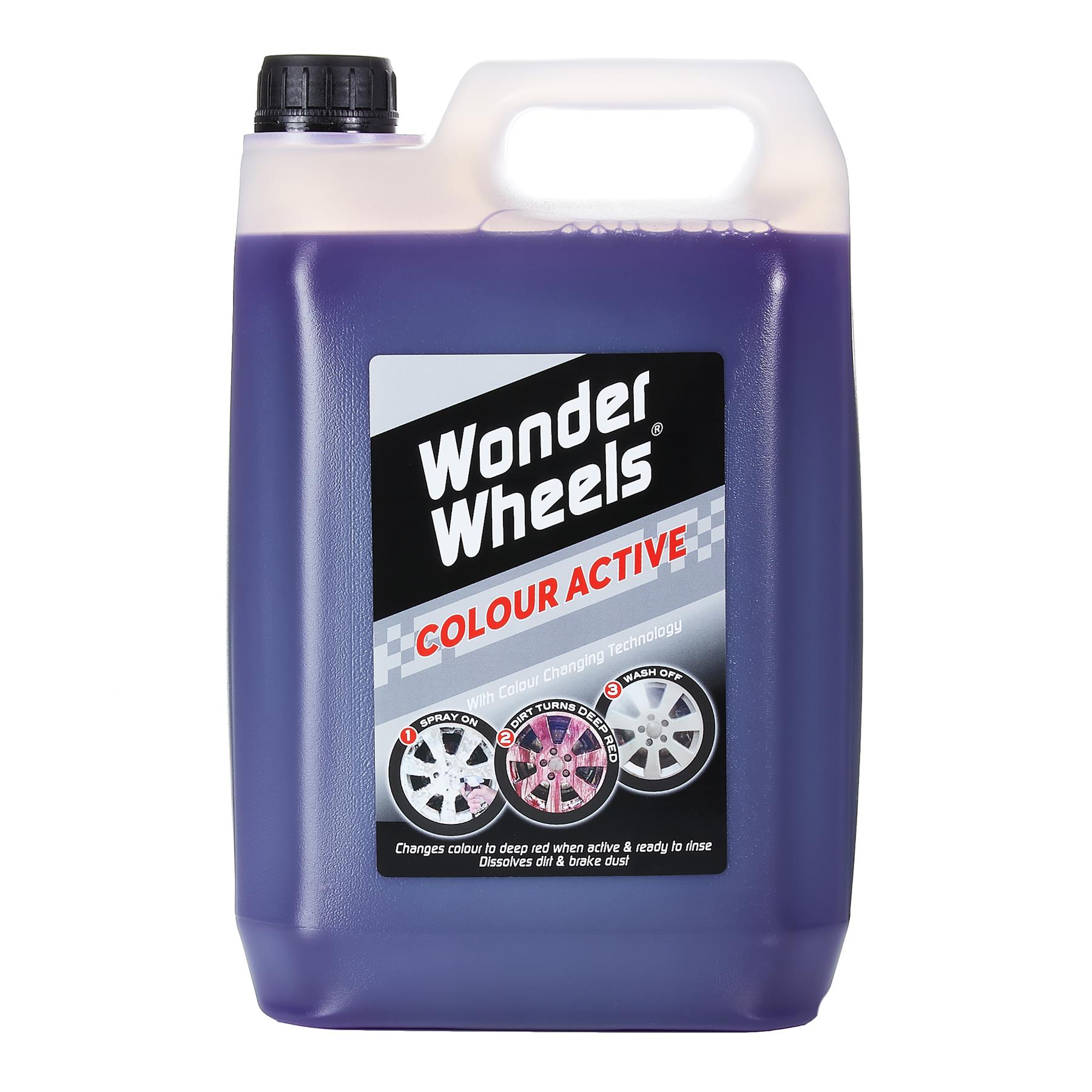 Wonder Wheels Colour Active Super Car Wheel Cleaner eBay