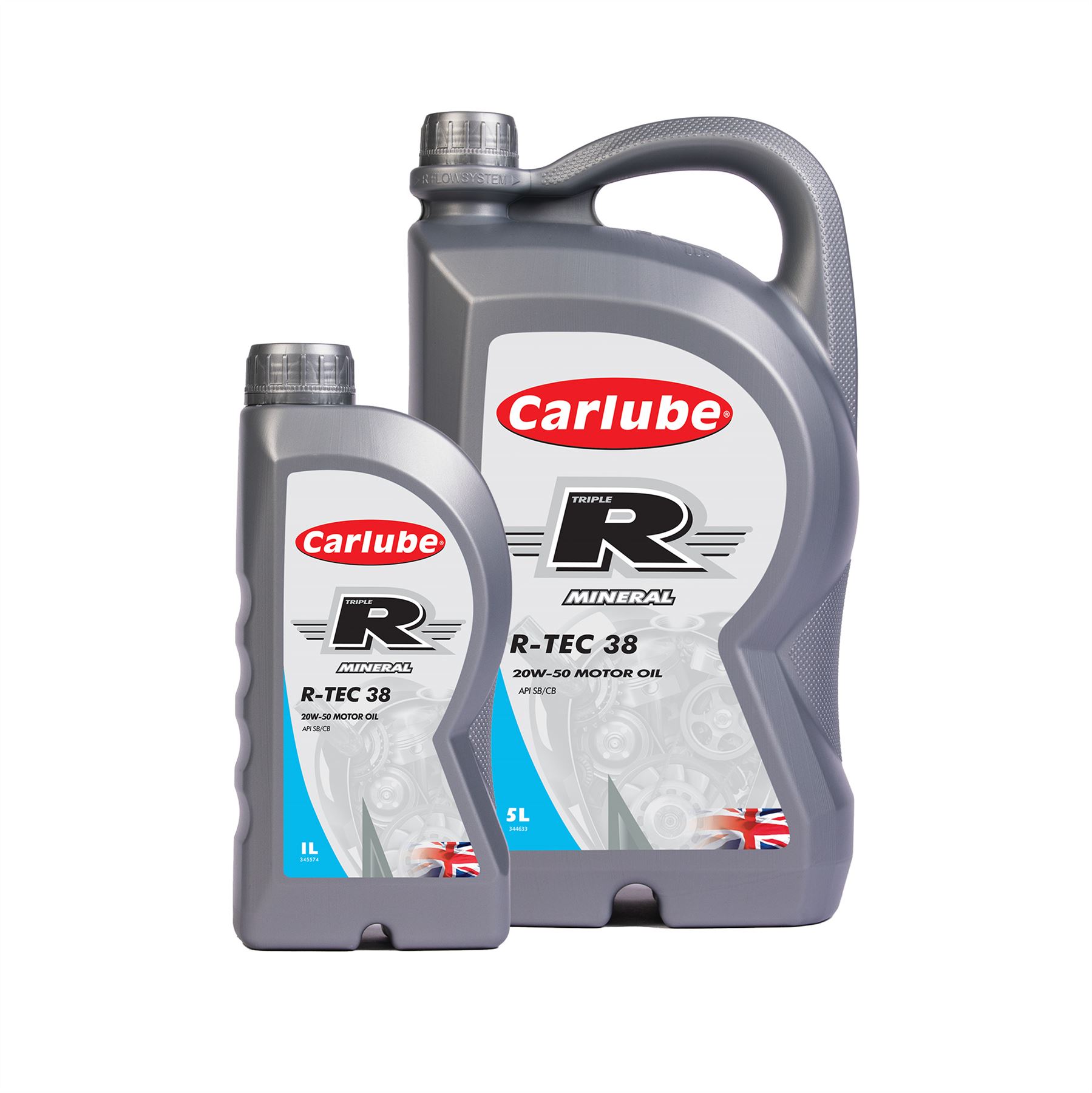 Carlube Engine Oil Triple R 20W50 API SB CB Mineral R-TEC 38 1 5 6 20 Litre - Picture 17 of 20