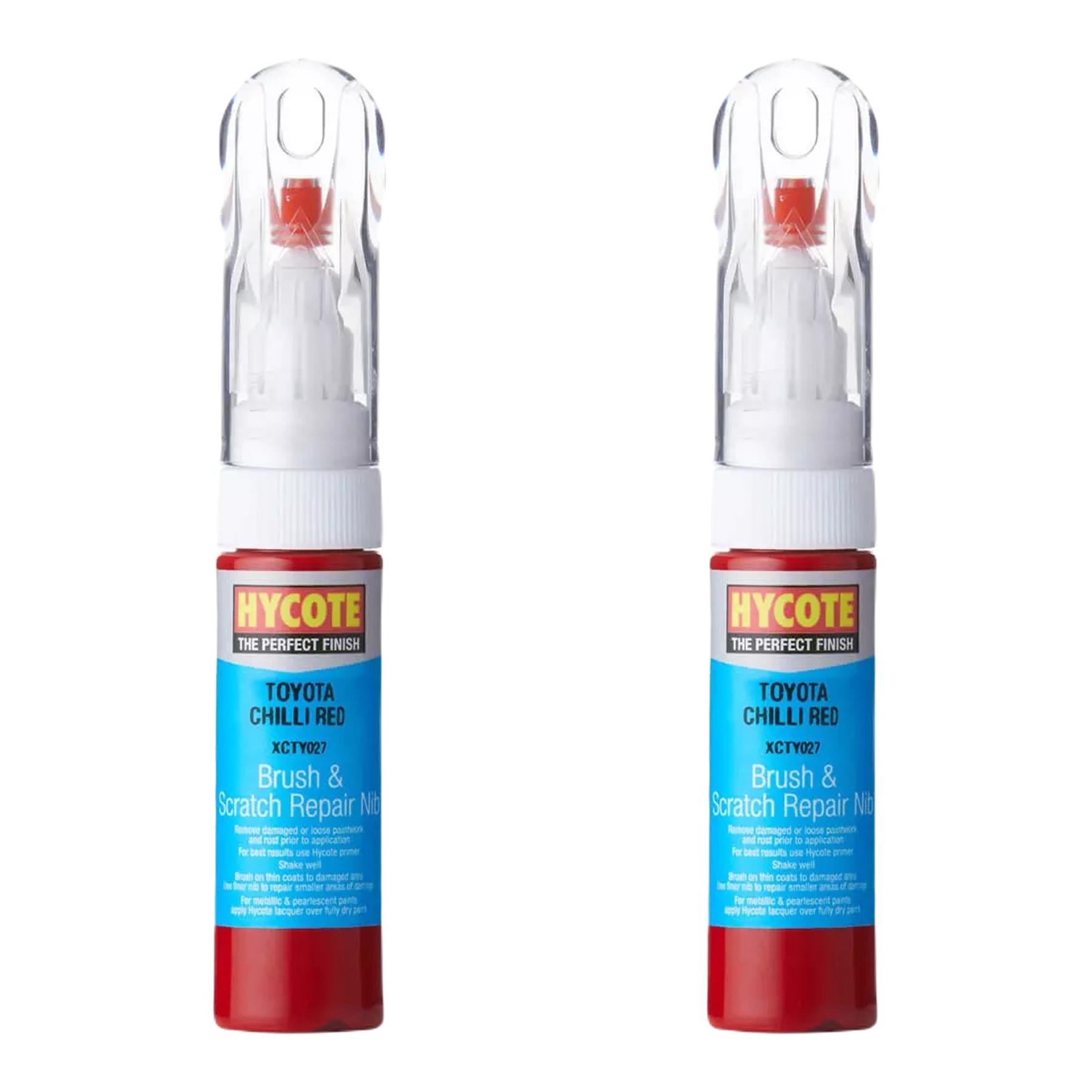 Toyota Chilli Red 12.5ml XCTY027 Hycote Genuine Top Quality Product New - Image 4