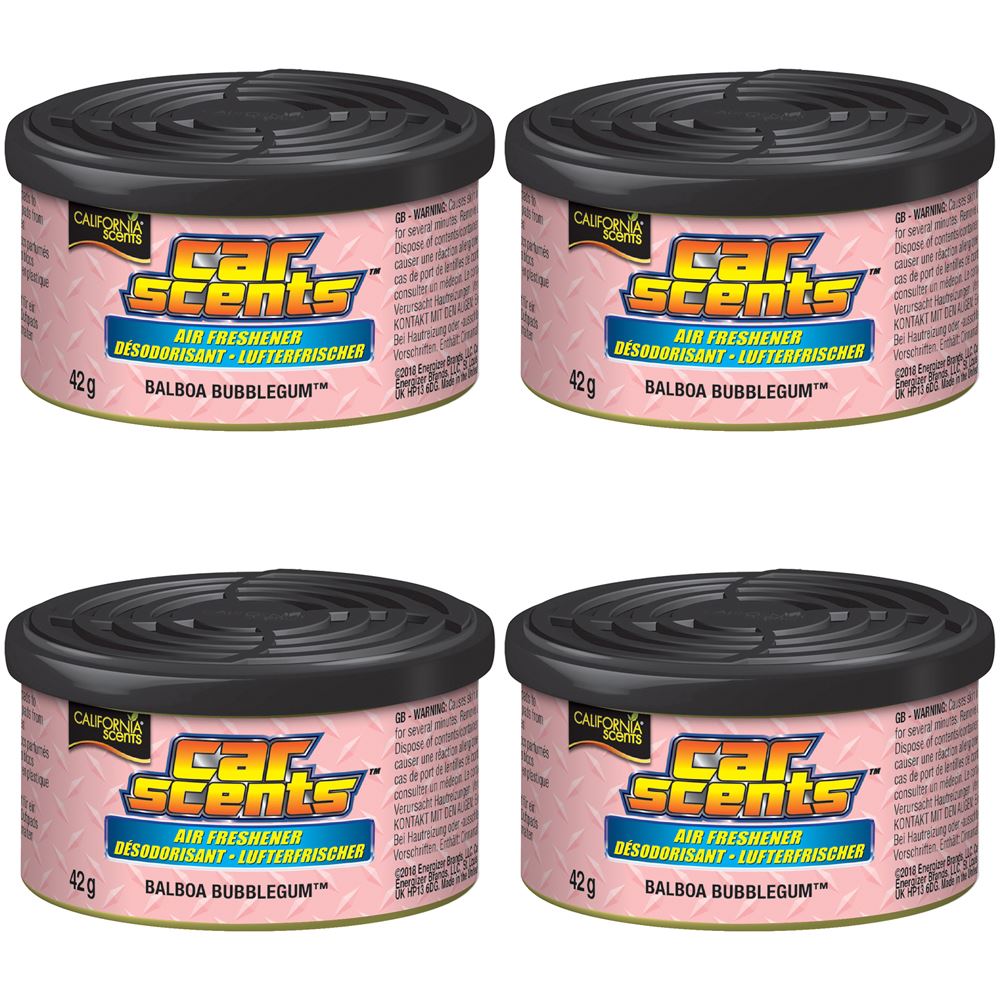 California Scents Balboa Bubble Gum Single Can Car Air Freshener