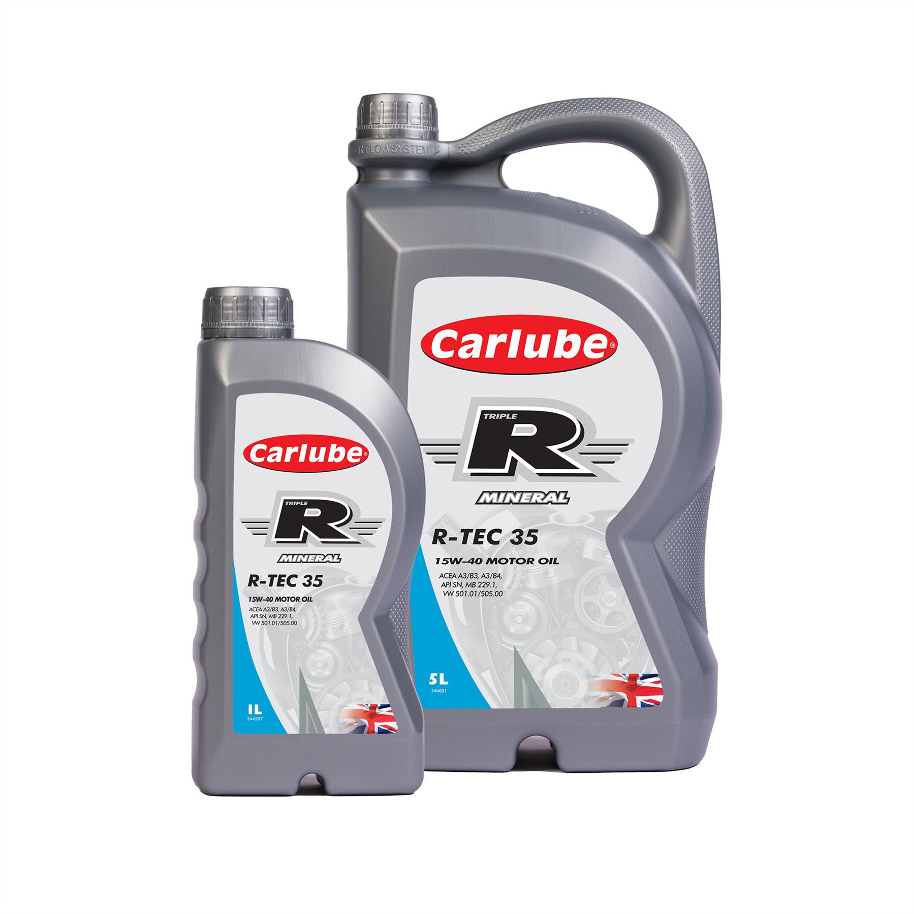 Carlube SAE 15W40 20W50 Car Engine Motor Oil Mineral Triple R 1L 5L 6