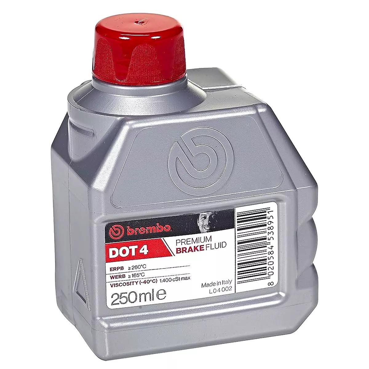 Brake Fluid DOT4 250ml 500ml 1L 5 Litres 1500 Viscosity at -40C Degrees BREMBO - Picture 11 of 53