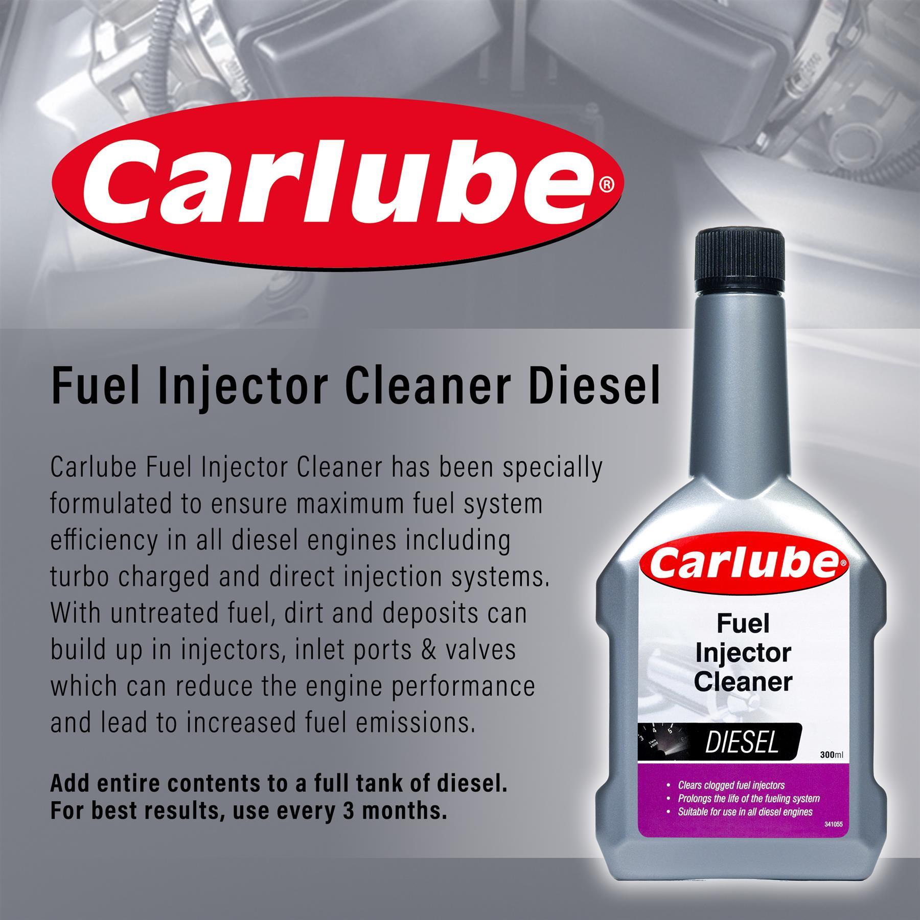 Carlube Diesel Fuel System Treatment & Injector Cleaner 300ml x 12