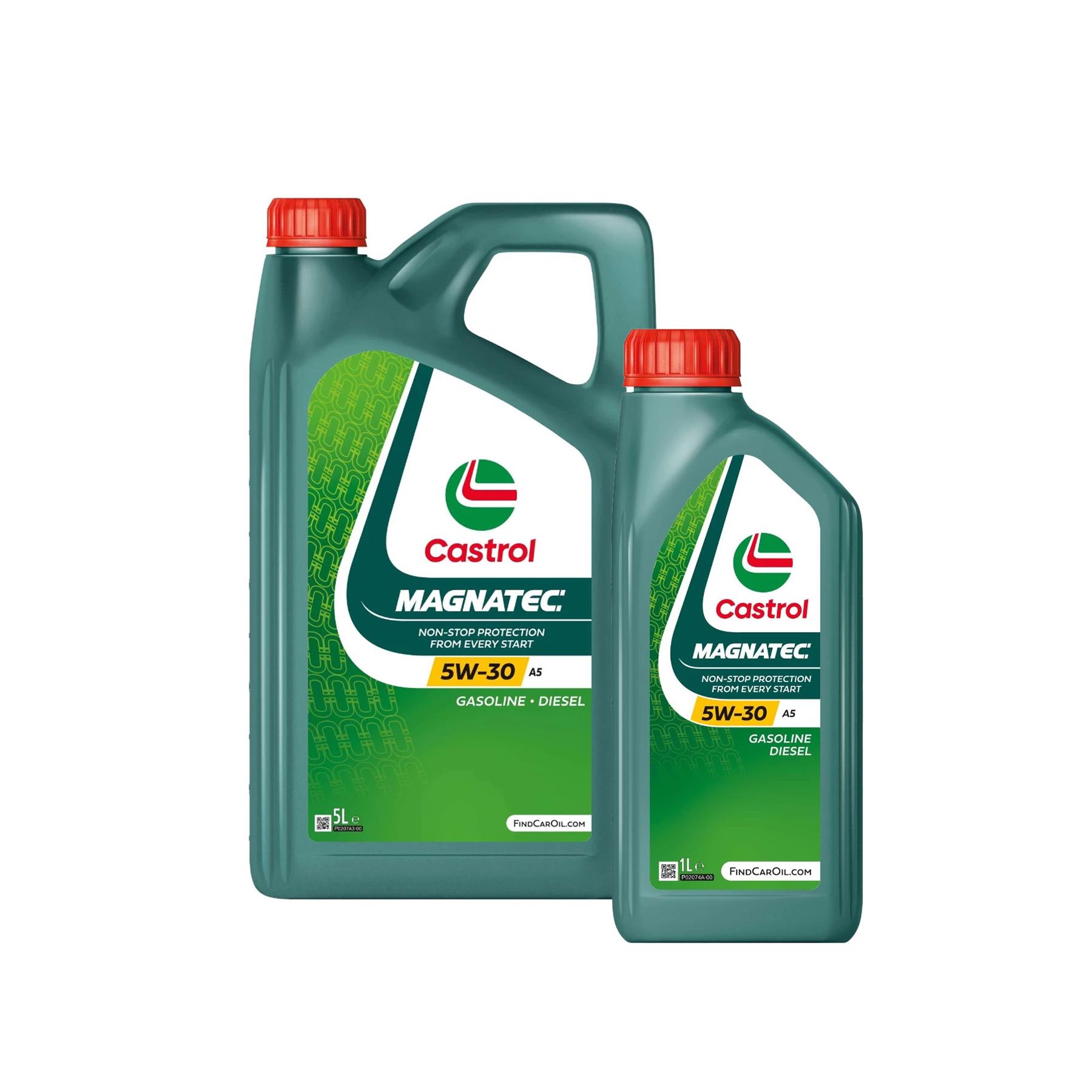 CASTROL 5W30 Engine Oil 5W30 6L A1/B1 A5/B5 API Gasoline SN ILSAC