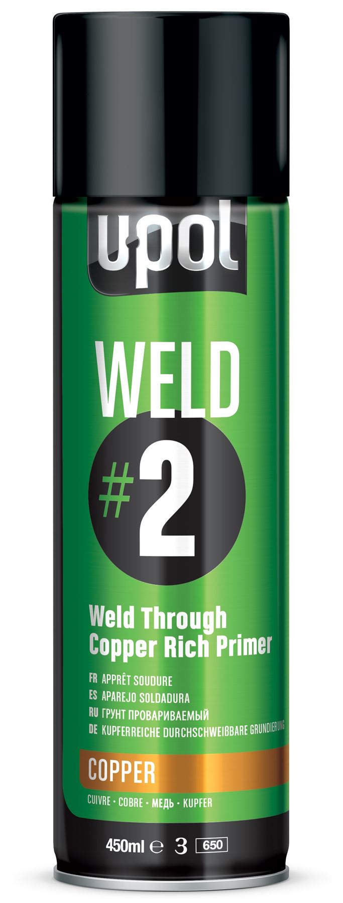 UPol Weld Through Copper Rich Primer Rust Protection Fast Drying