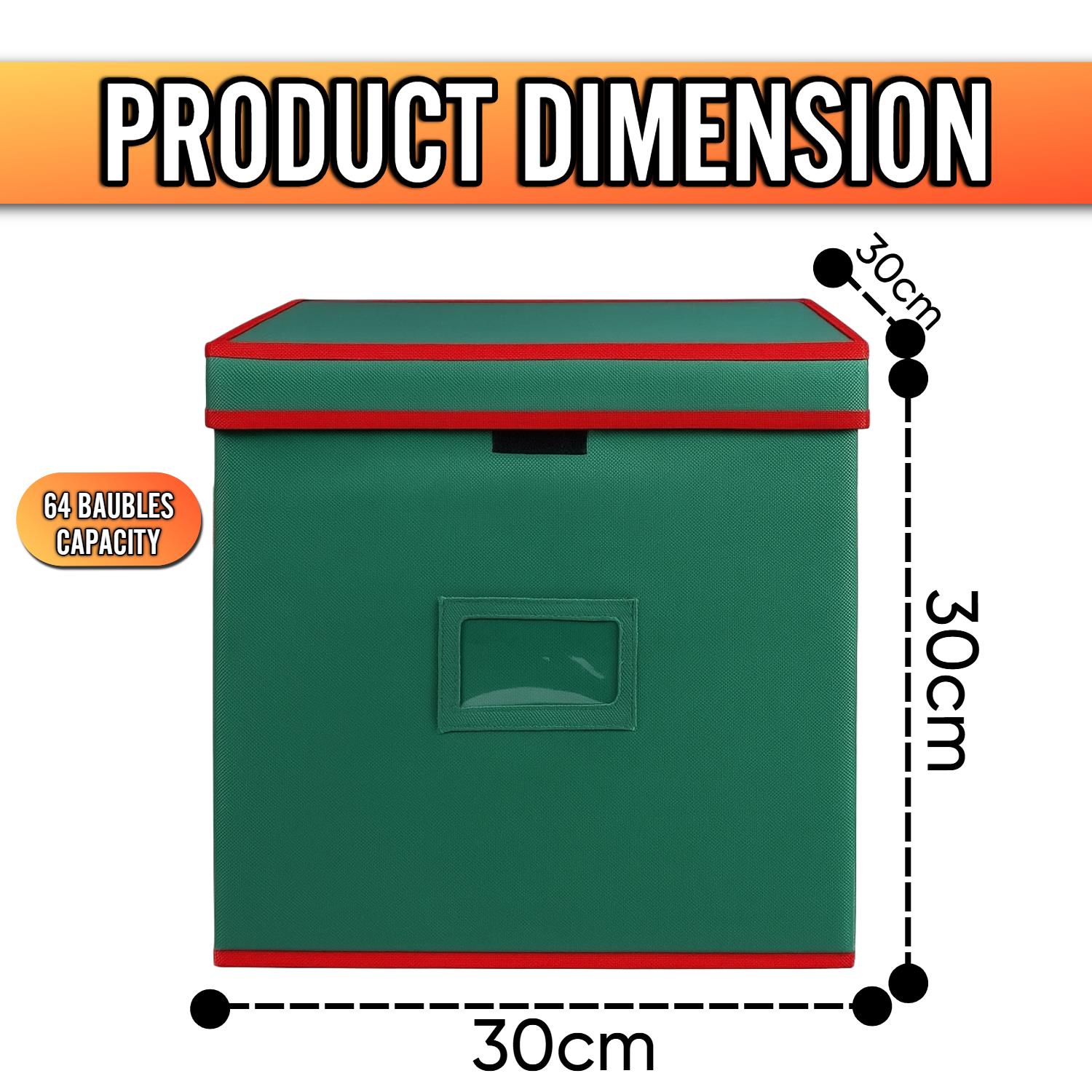 Green Christmas Storage Bag Organised Durable Space Saving Versatile Xmas Bag - Picture 3 of 30