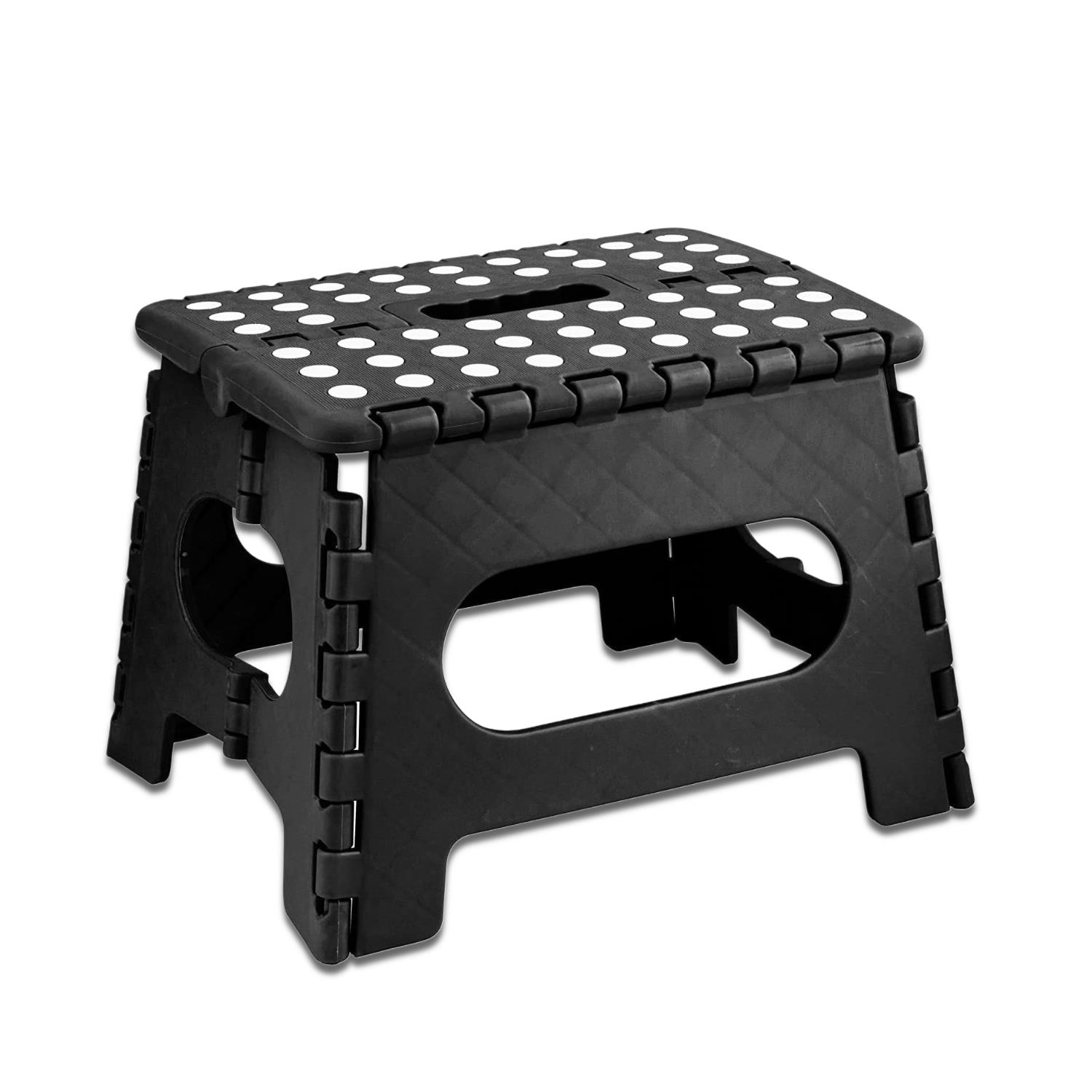 Folding Step Stool Portable Lightweight Durable Space Efficient Non-Slip Stool - Picture 2 of 18