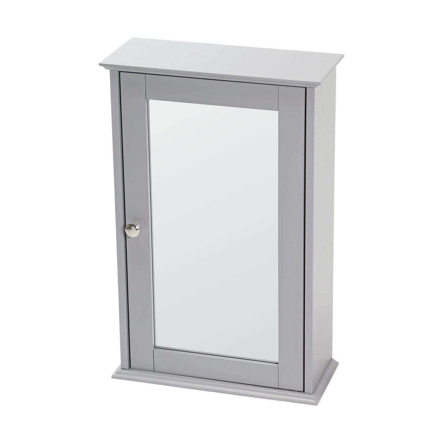 WOODEN BATHROOM CABINET CUPBOARD STORAGE UNIT FREE STANDING / WALL MOUNTED - Picture 9 of 19