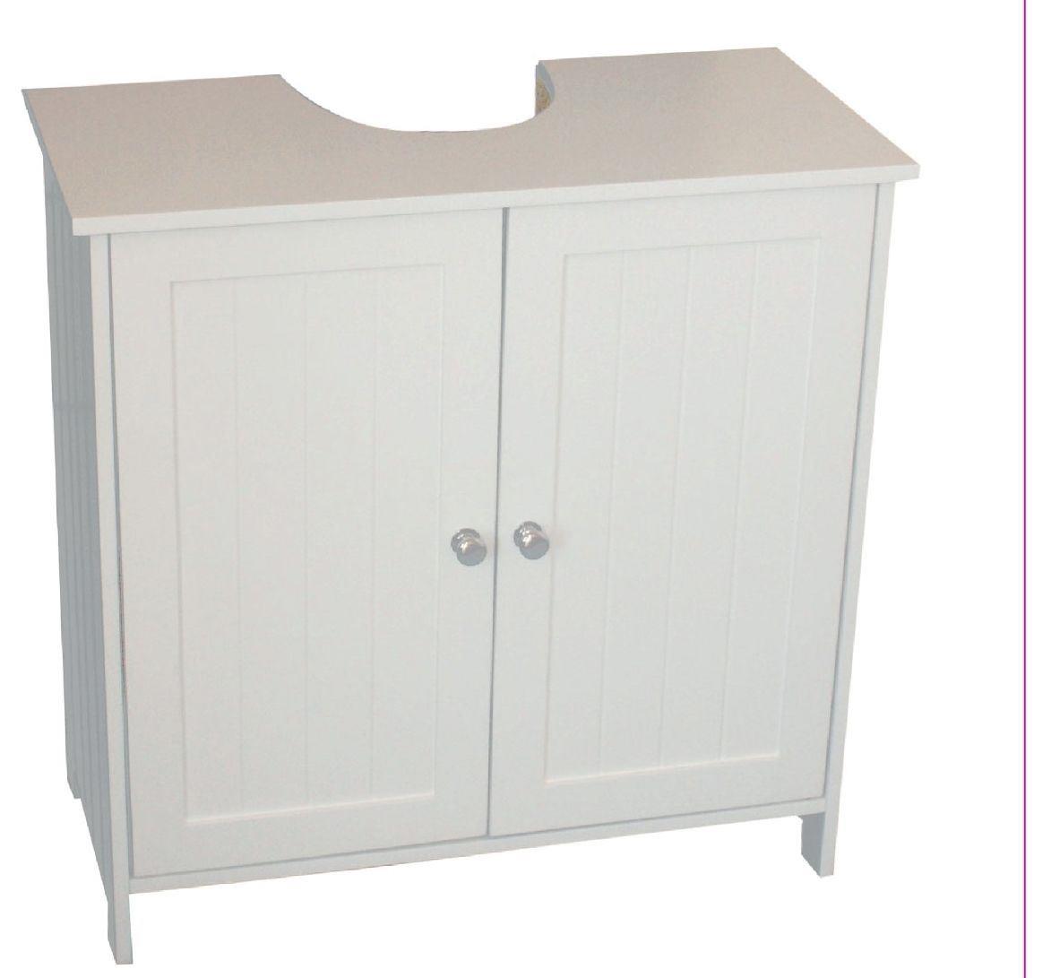 WOODEN BATHROOM CABINET CUPBOARD STORAGE UNIT FREE STANDING / WALL MOUNTED - Picture 17 of 19