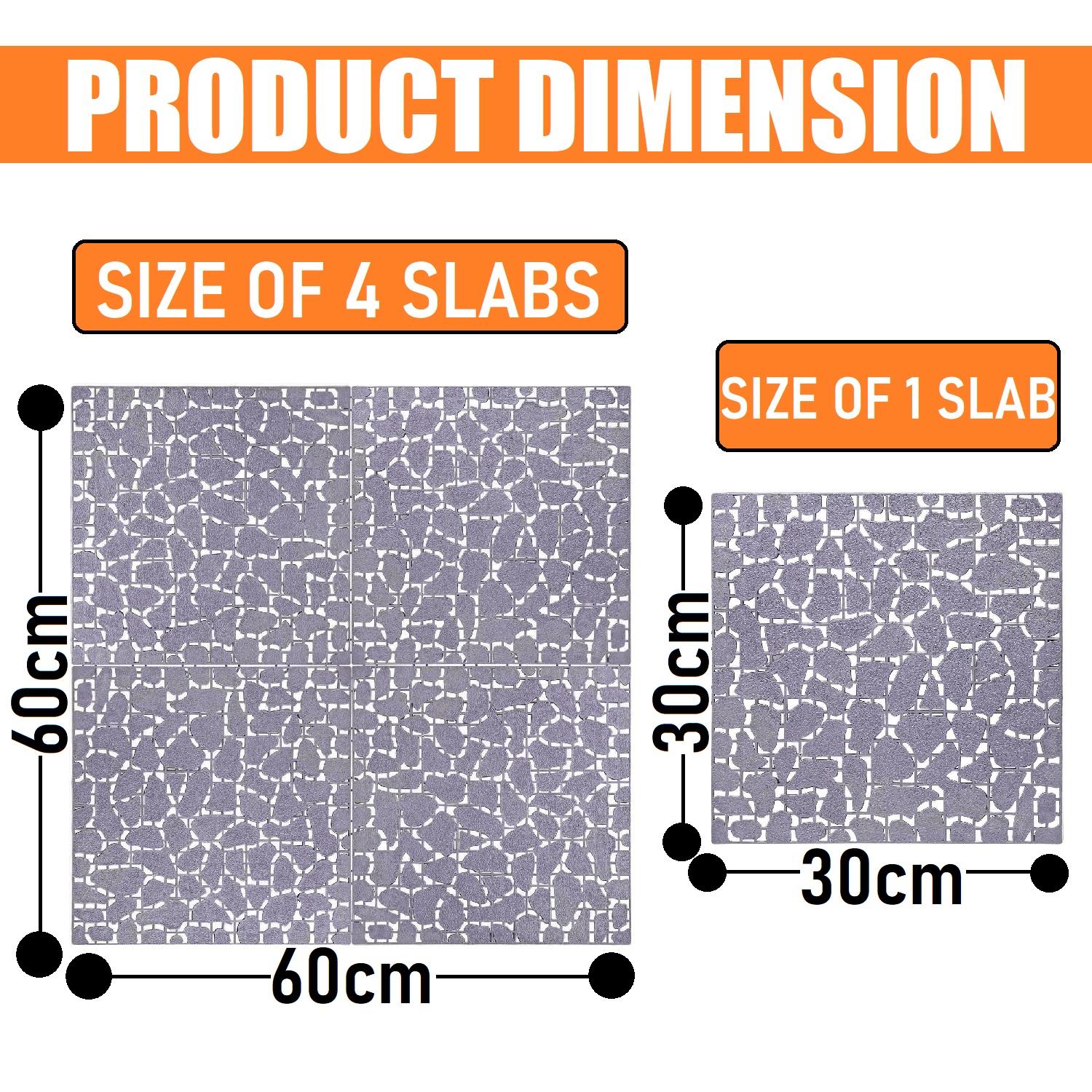 NEW HEAVY DUTY GARDEN PAVING SLABS PLASTIC PATIO STEPPING PATH LAWN GARDEN - Picture 10 of 131