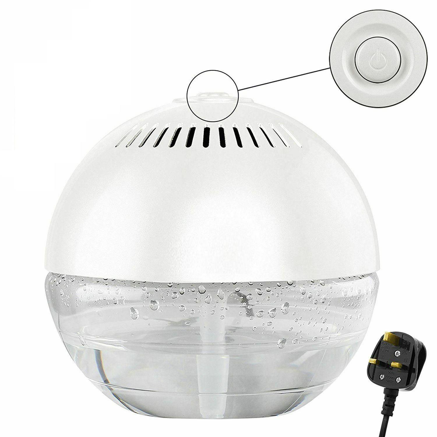 Colour Changing Globe Fresh Air Purifier Revitaliser Ionizer Humidifier