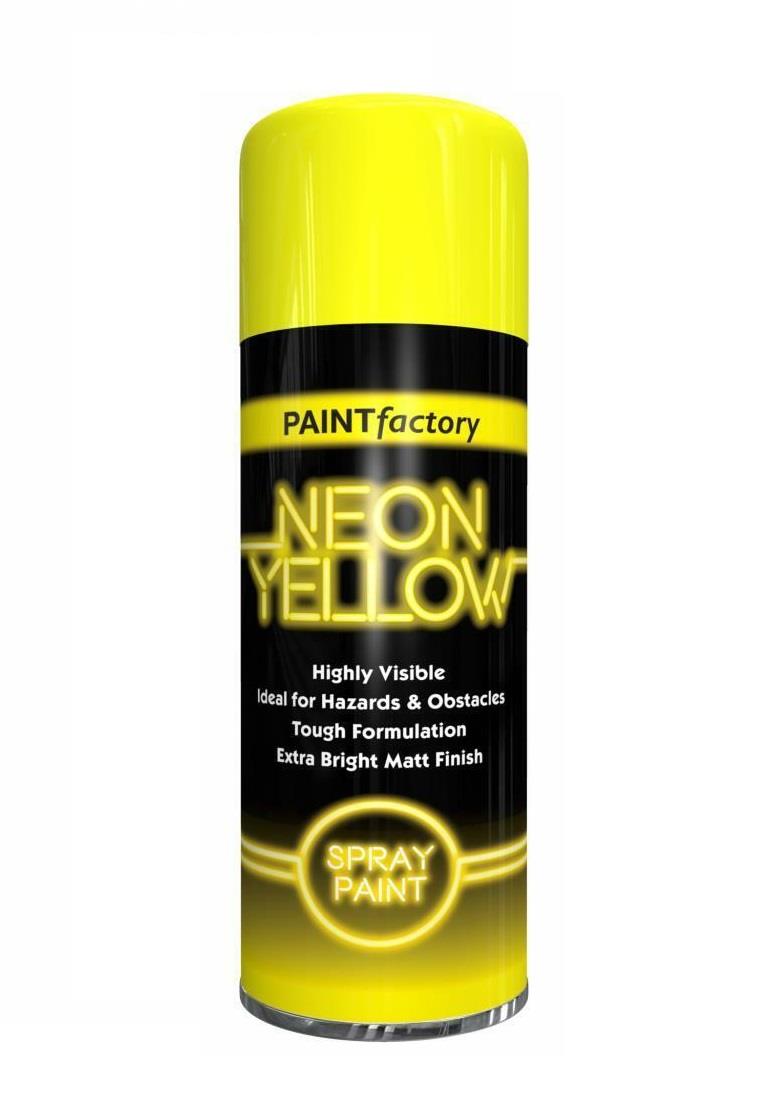 Neon Aerosol Spray Paint All-Purpose Use Matt Finish Wood Metal Spray Paint - Picture 40 of 40