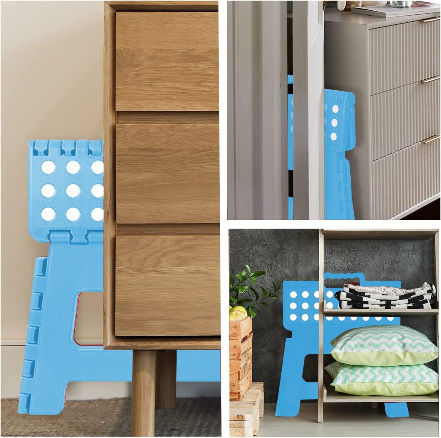 Folding Step Stool Portable Lightweight Durable Space Efficient Non-Slip Stool - Picture 8 of 8