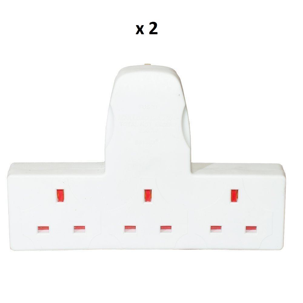 UK Extension Lead Reel Socket 2 4 Gang Way Multi Plug 5M 10M 15M 20M
