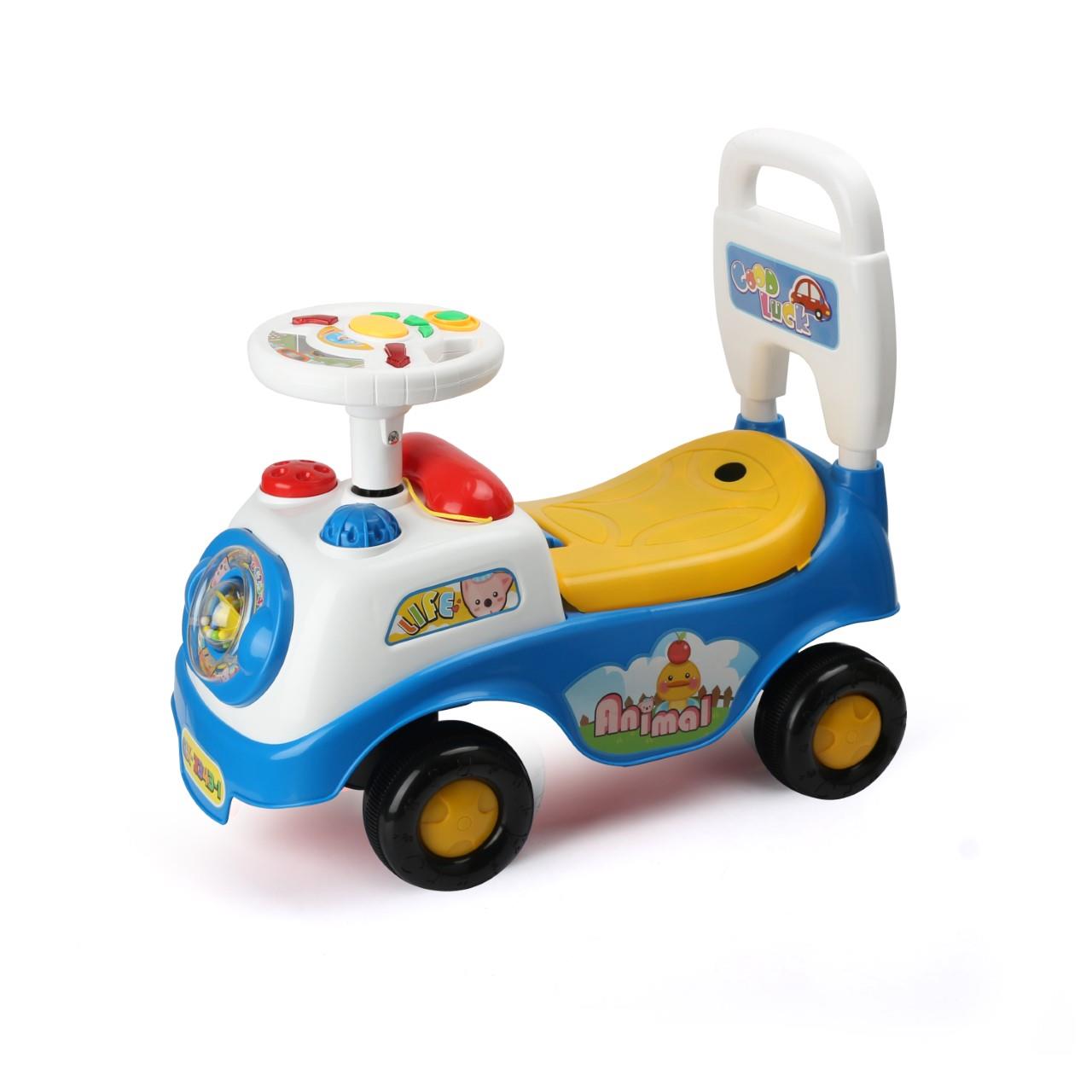 NEW BABY RIDE WITH MUSIC MULTI FUNCTION KIDS TOY CAR TODDLER PUSH