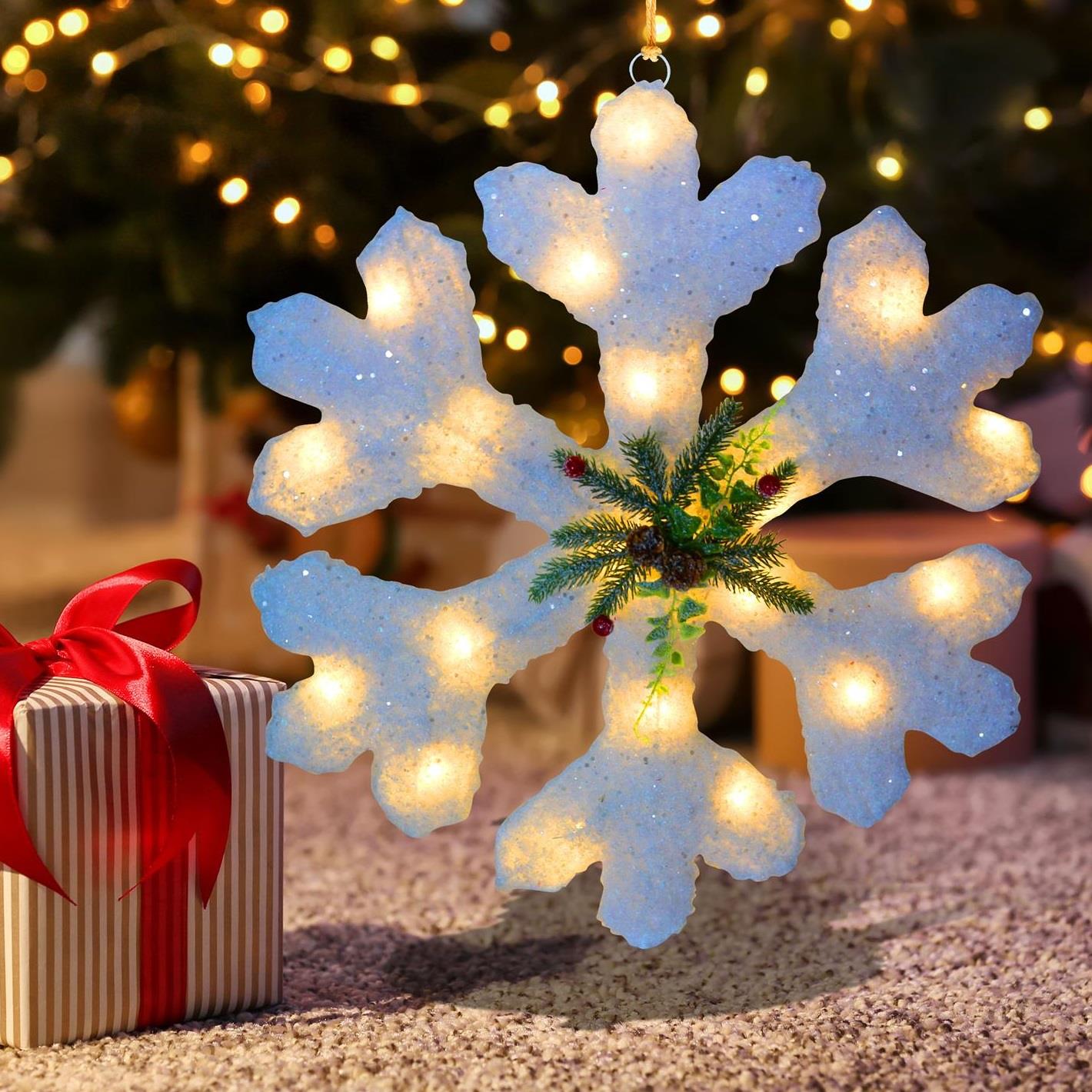 Christmas Decoration Ornament Indoor/Outdoor Parcel Xmas Tree Ornament - Picture 69 of 125