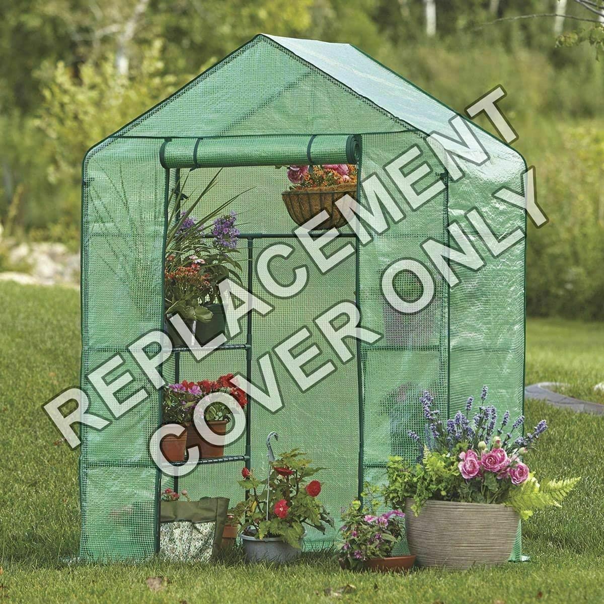 New Greenhouse PVC Plastic Outdoor Garden Grow Bag Green House with Shelves eBay