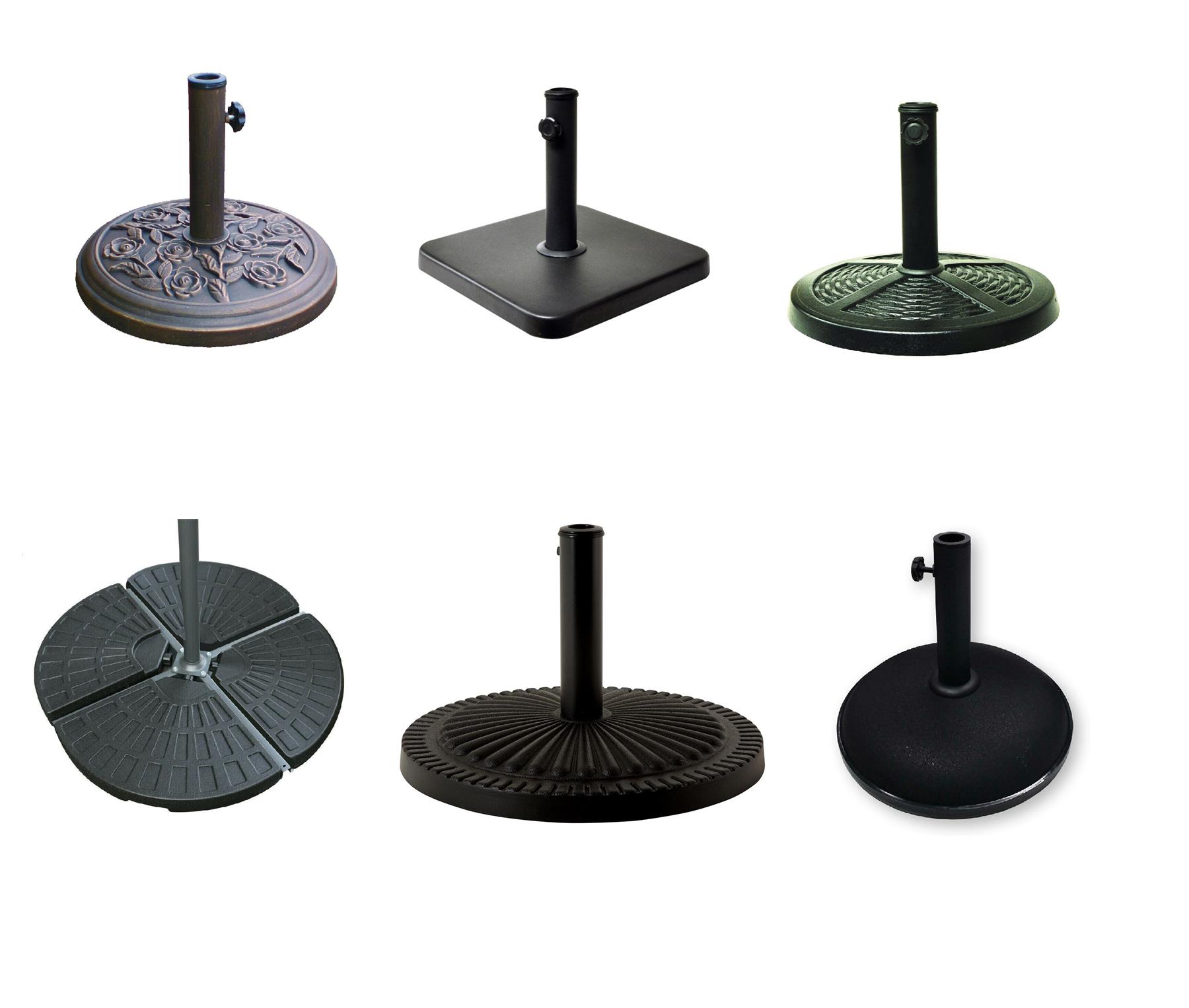 Garden Patio Parasol Bases 7l Plastic Garden Parasol Base Weights Black Patio Umbrella Holder Green Mtmstudioclub Com
