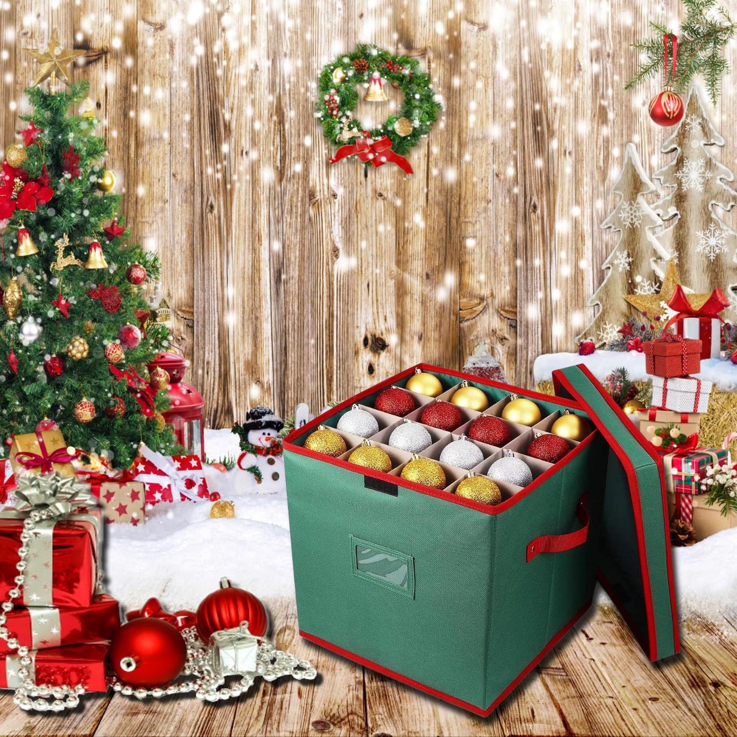 Green Christmas Storage Bag Organised Durable Space Saving Versatile Xmas Bag - Picture 6 of 30