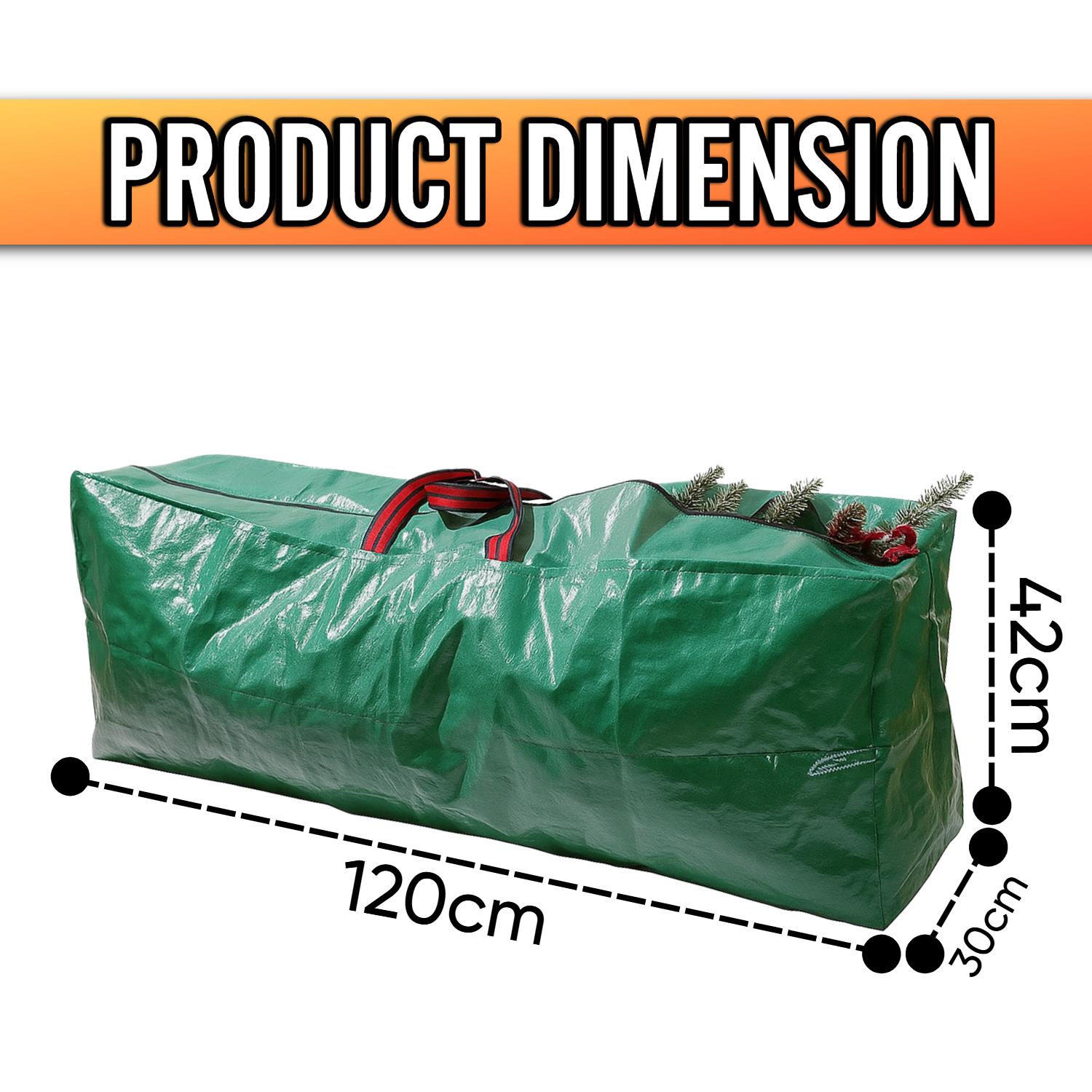 Green Christmas Storage Bag Organised Durable Space Saving Versatile Xmas Bag - Picture 22 of 30