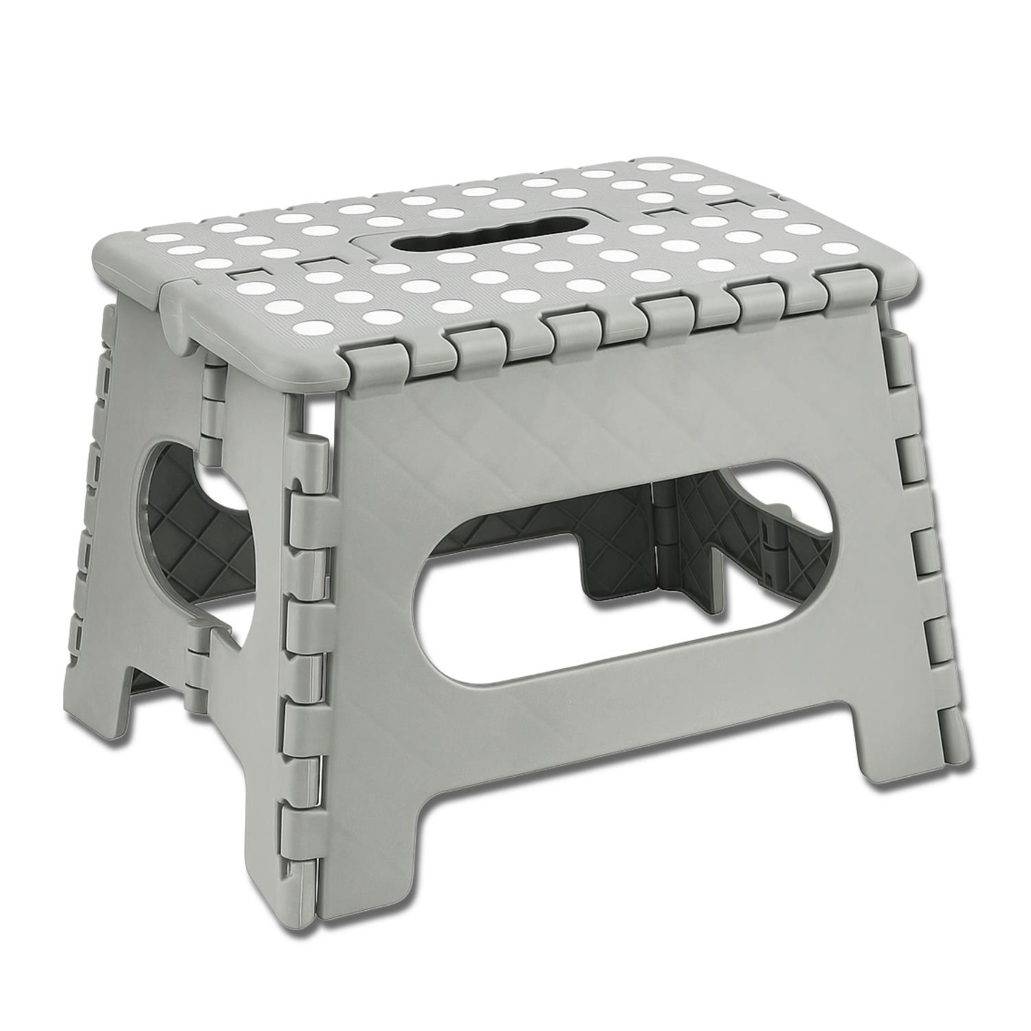 Folding Step Stool Portable Lightweight Durable Space Efficient Non-Slip Stool - Picture 10 of 18