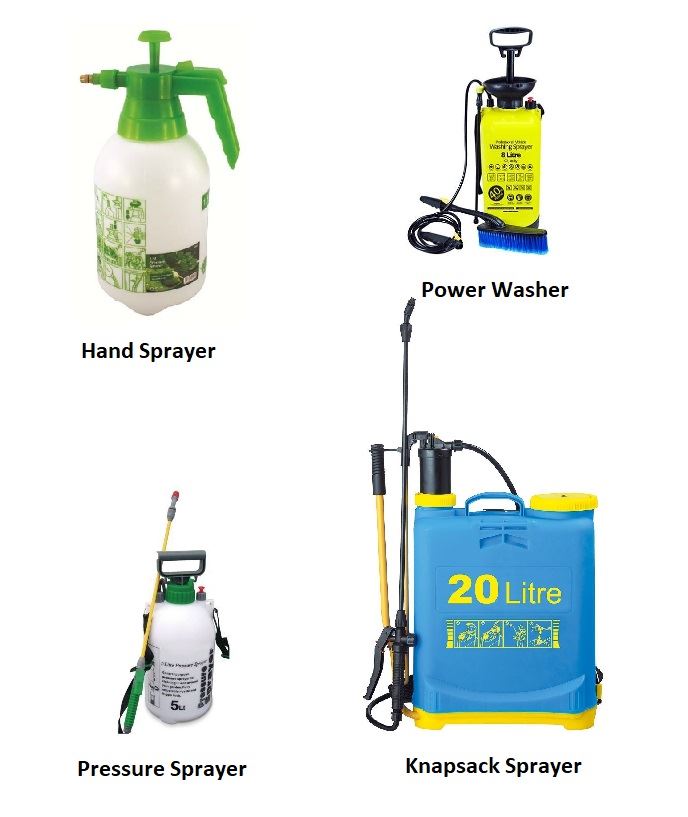 Garden Pressure Sprayer 5L Knapsack Chemical Weed Killer Fence Water Bottle Pump