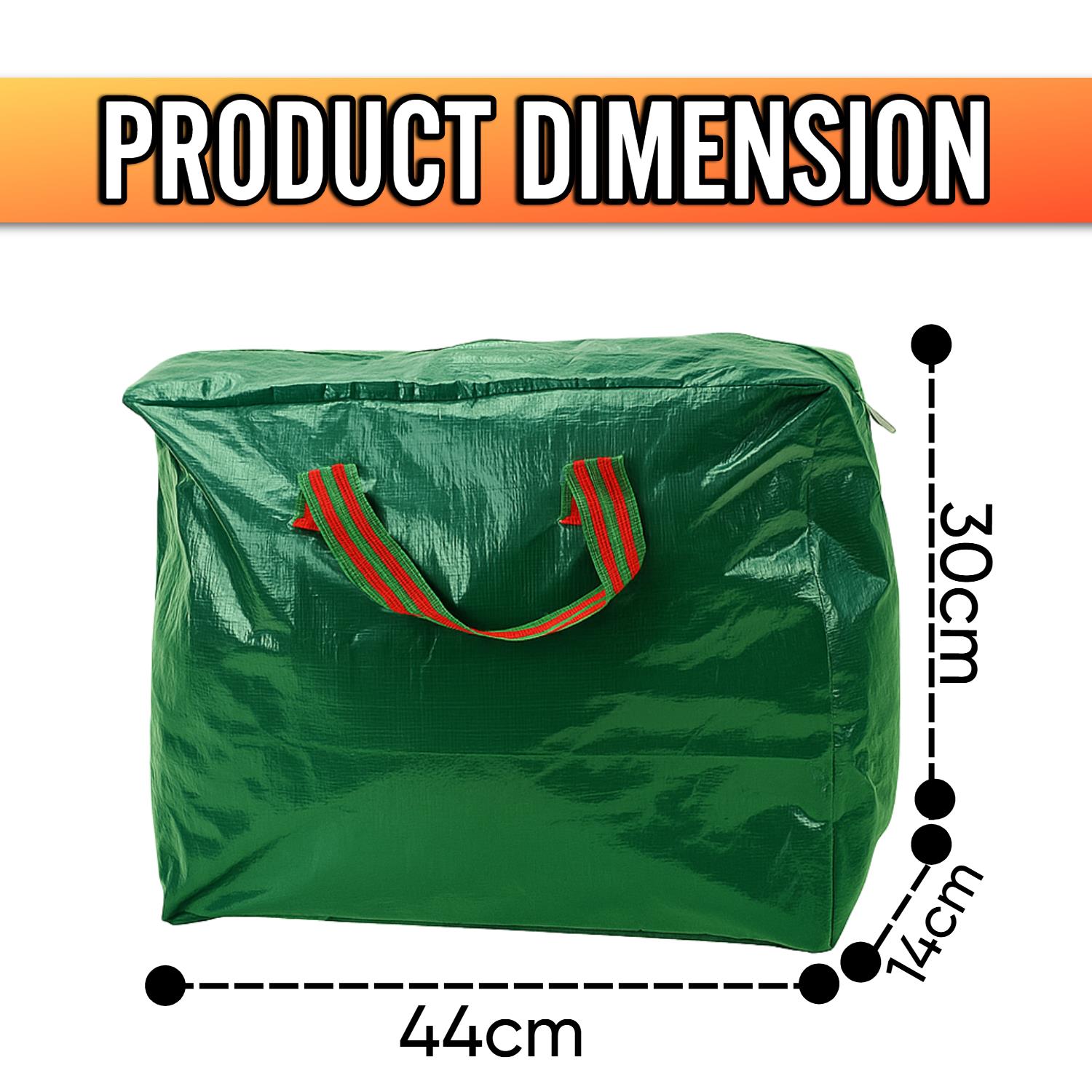 Green Christmas Storage Bag Organised Durable Space Saving Versatile Xmas Bag - Picture 17 of 30