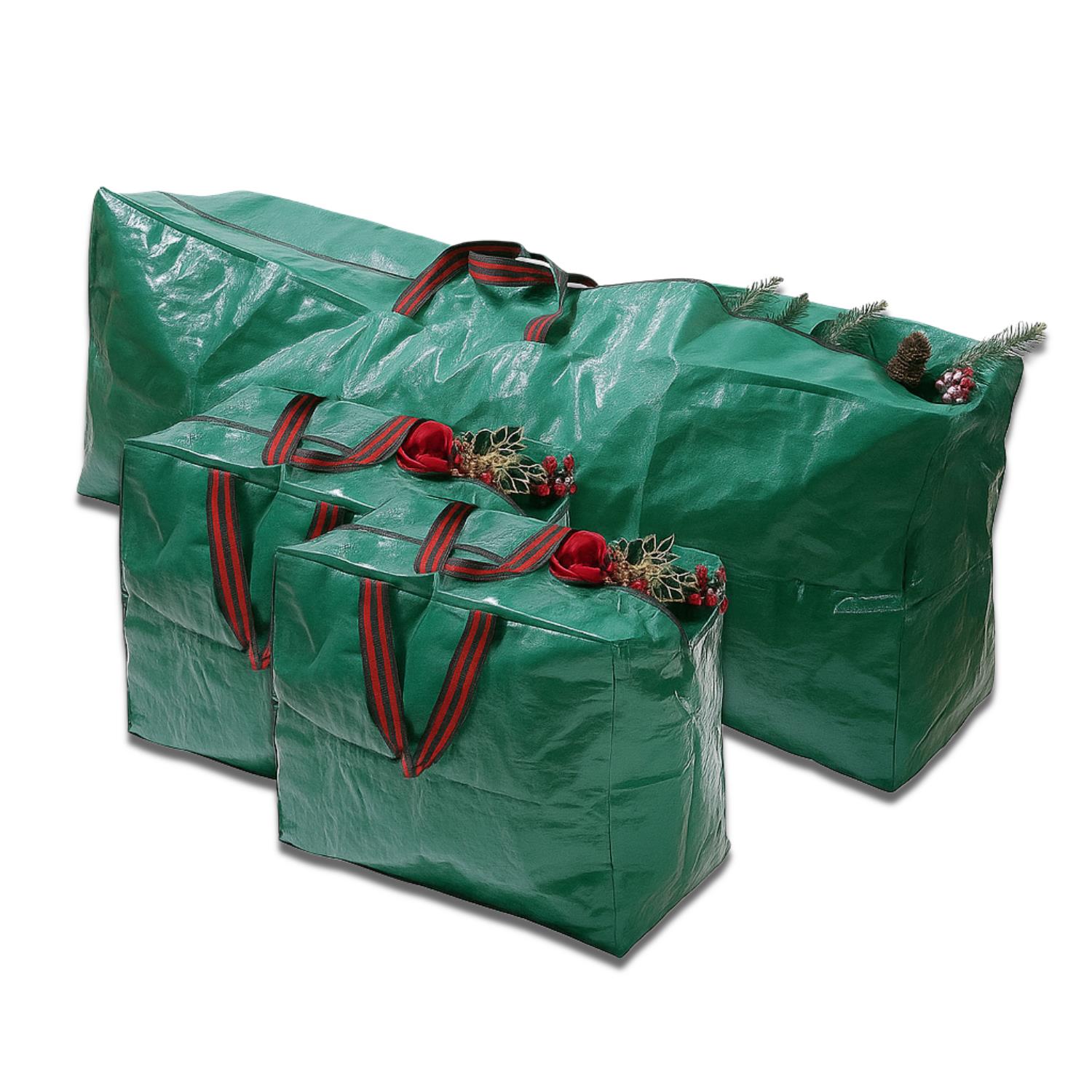 Green Christmas Storage Bag Organised Durable Space Saving Versatile Xmas Bag - Picture 26 of 30