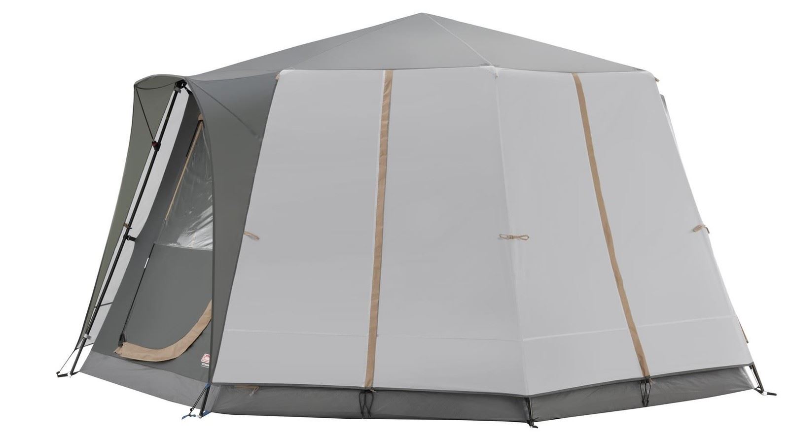 Coleman Cortes Octagon Tent 8 Person Grey Camping Outdoors Family