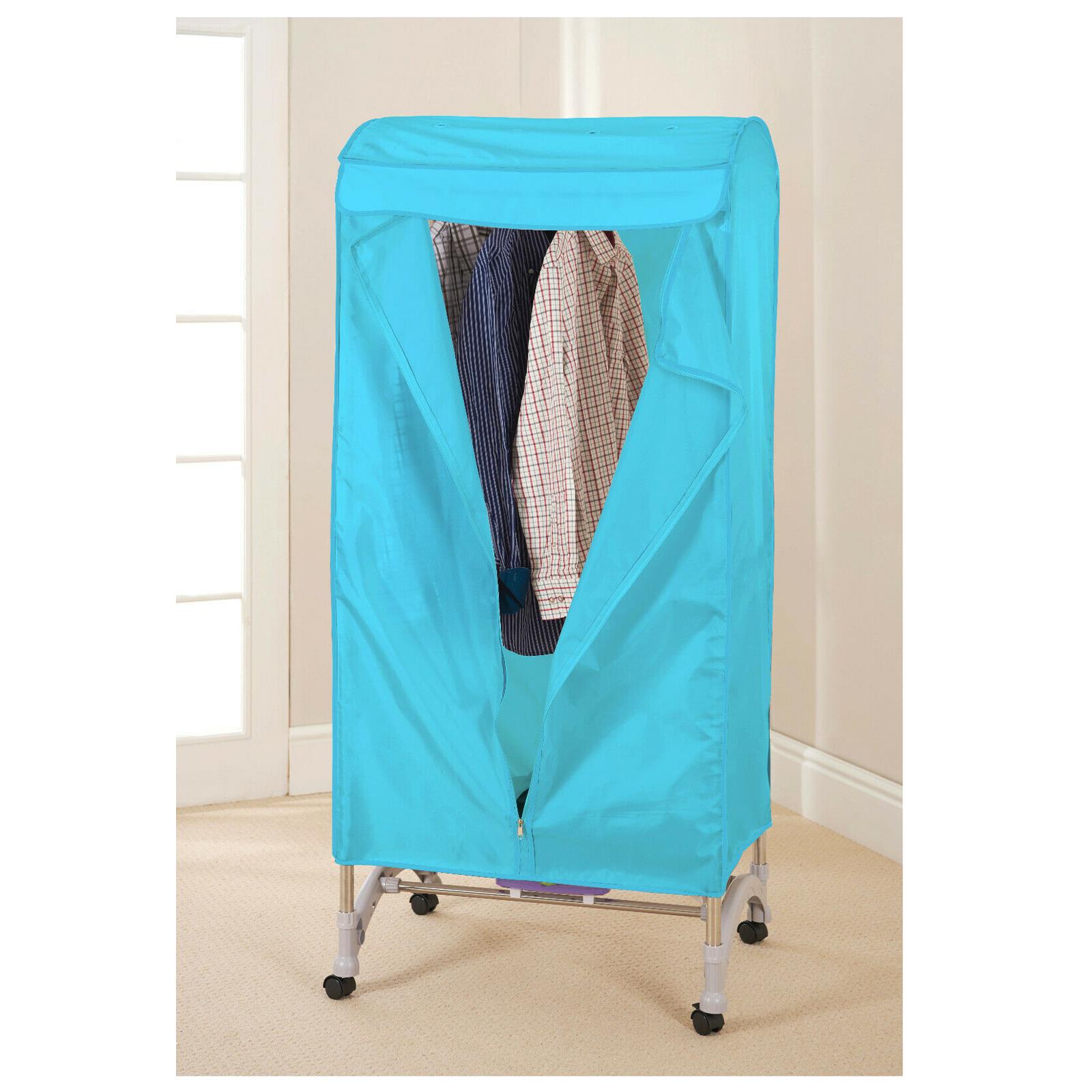 Compact Wardrobe Clothes Dryer Indoor Wet Laundry Warm Air Drying