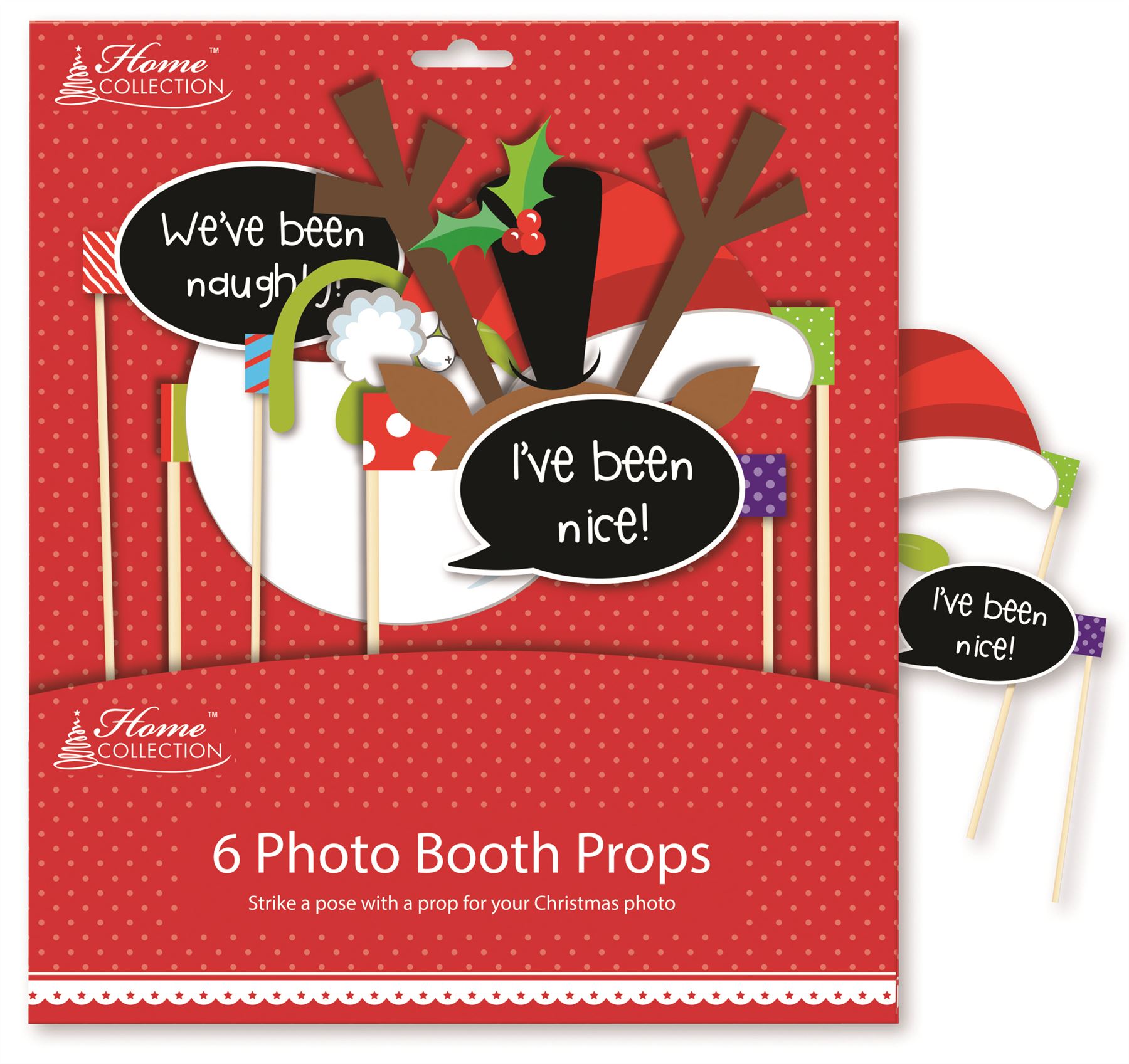 Home Collection Christmas Party Photo Booth Posing Selfie Props  eBay
