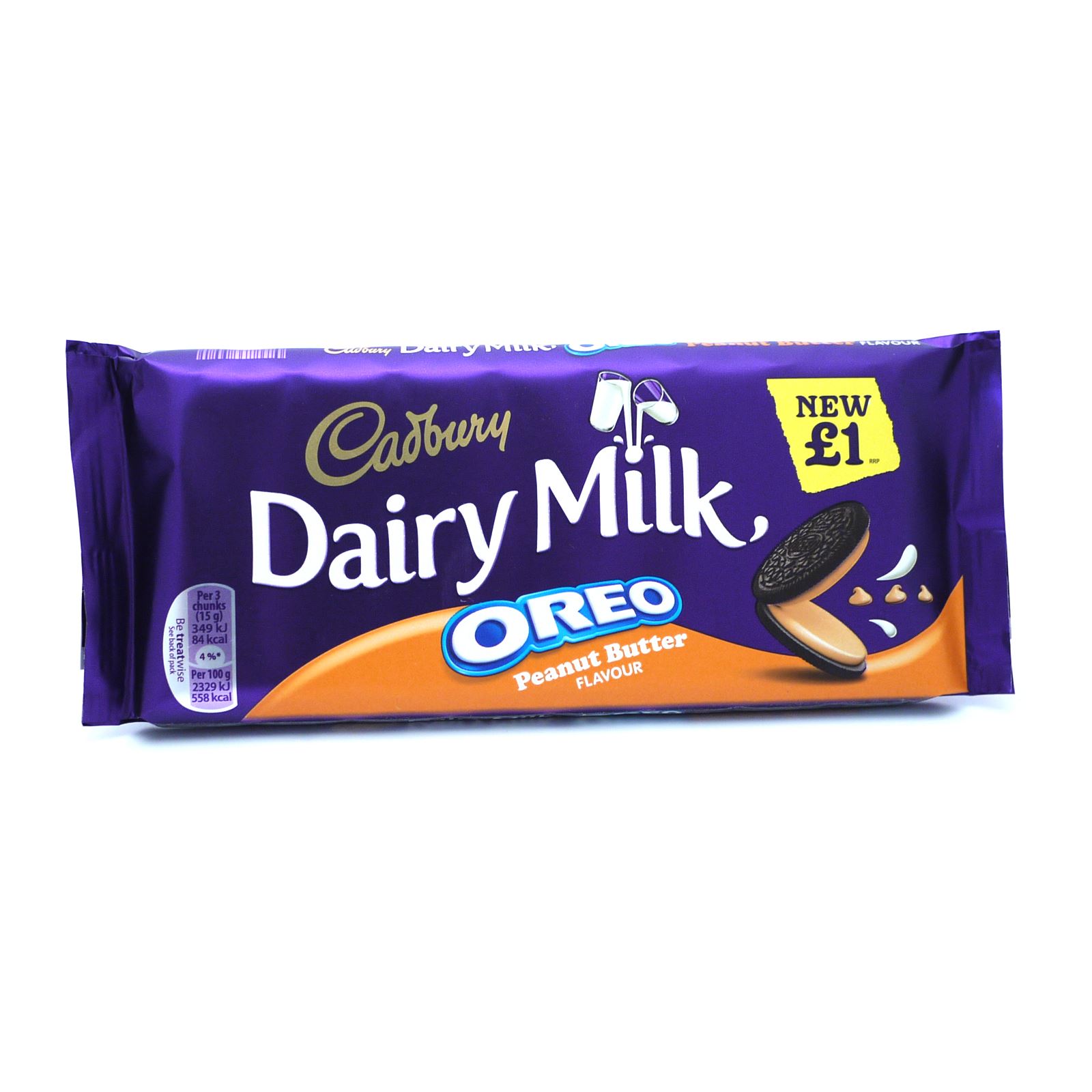 Cadbury Dairy Milk Oreo Peanut Choclate Bar 120g (Box of 17) eBay