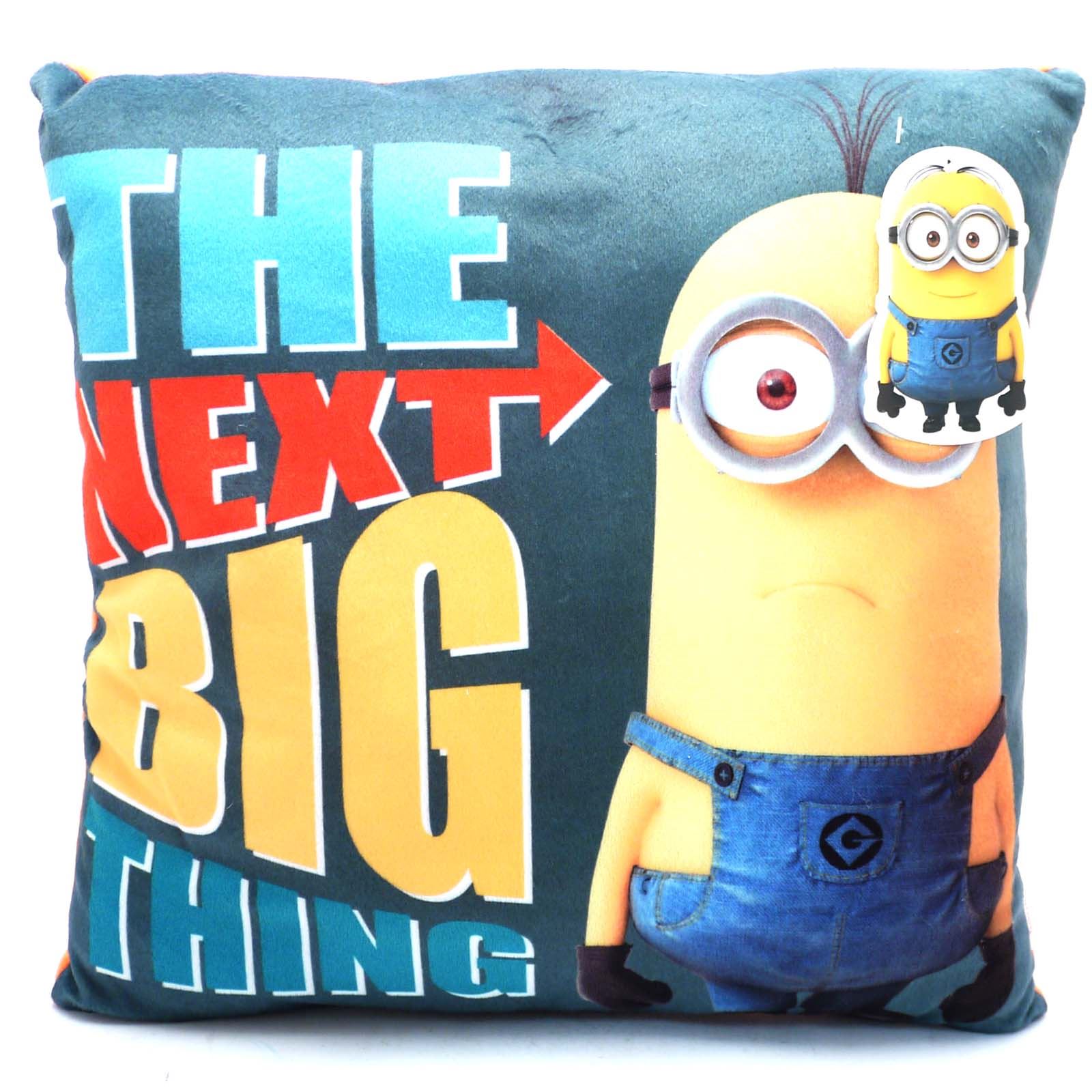DESPICABLE ME MINIONS BLUE CUSHION PILLOW KID CHILDS BOYS GIRLS BEDROOM GIFT