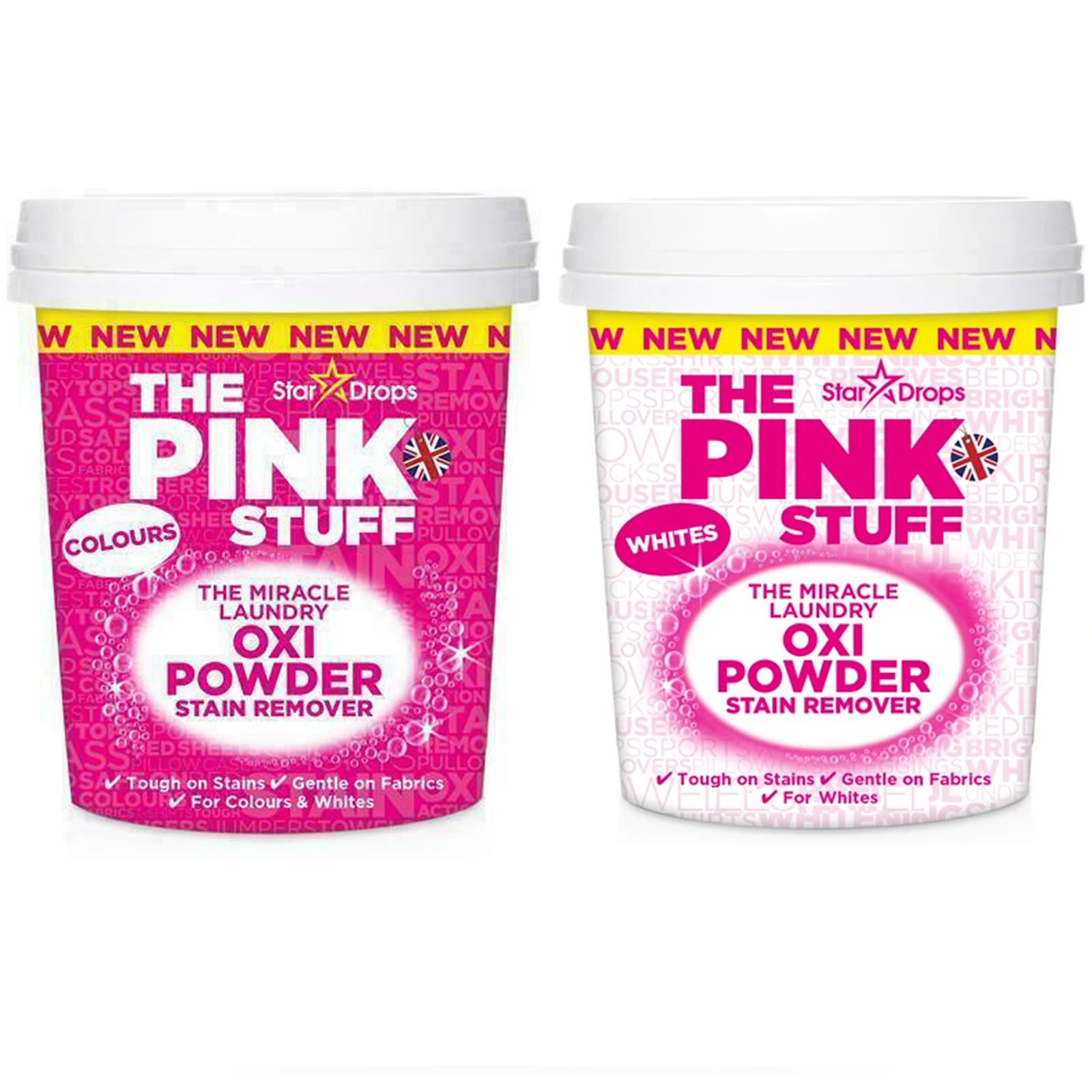 Stardrops The Pink Stuff Miracle Laundry Oxi Powder Stain Remover 1kg