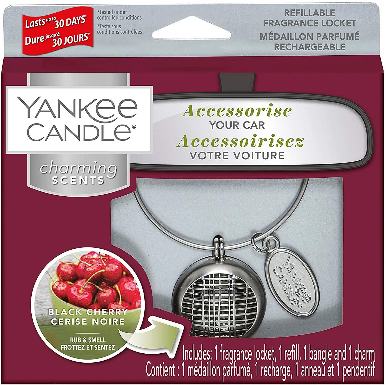 Yankee Candle Charming Scents Car Air Freshener Charm Kit and Refills