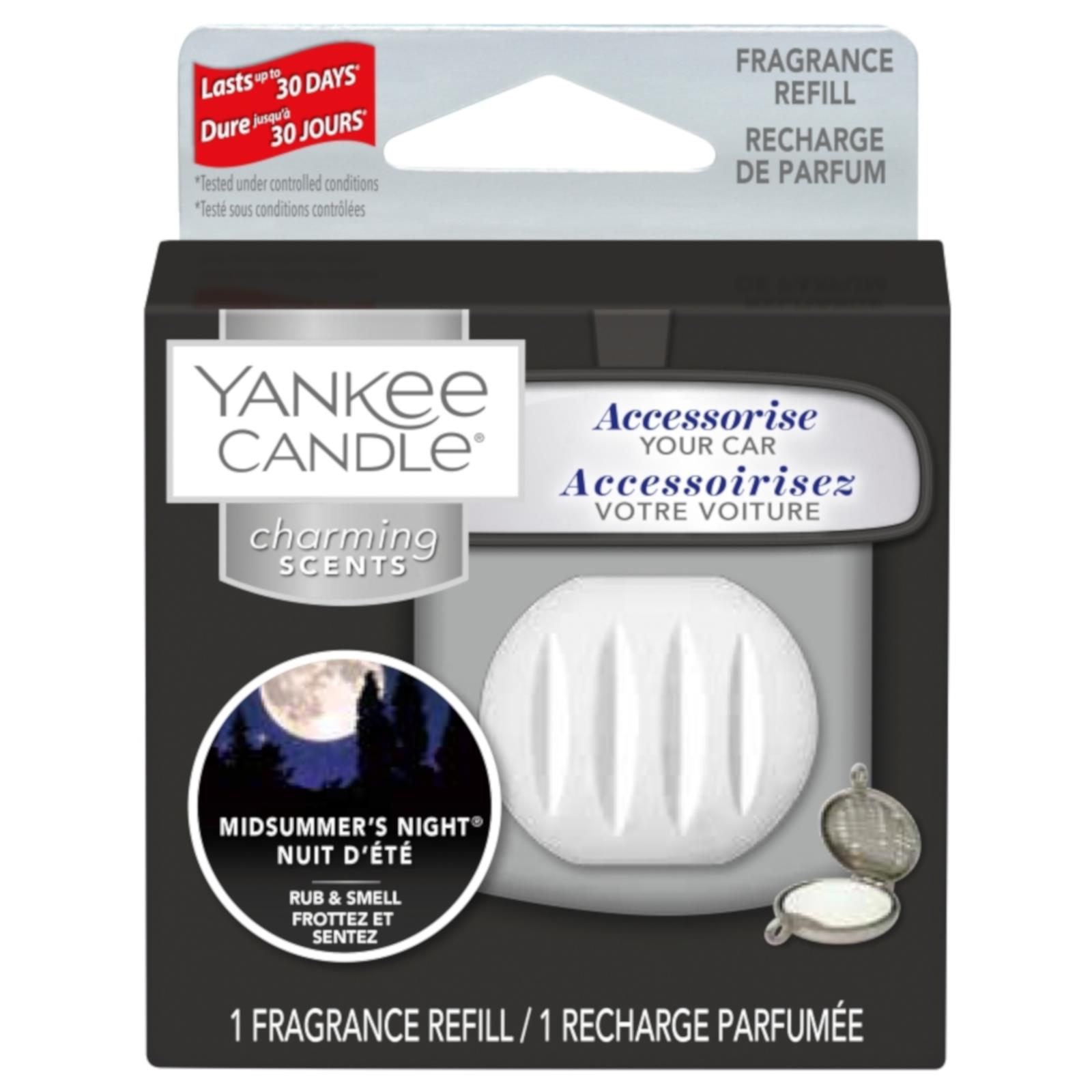 Yankee Candle Charming Scents Car Air Freshener Charm Kit and Refills