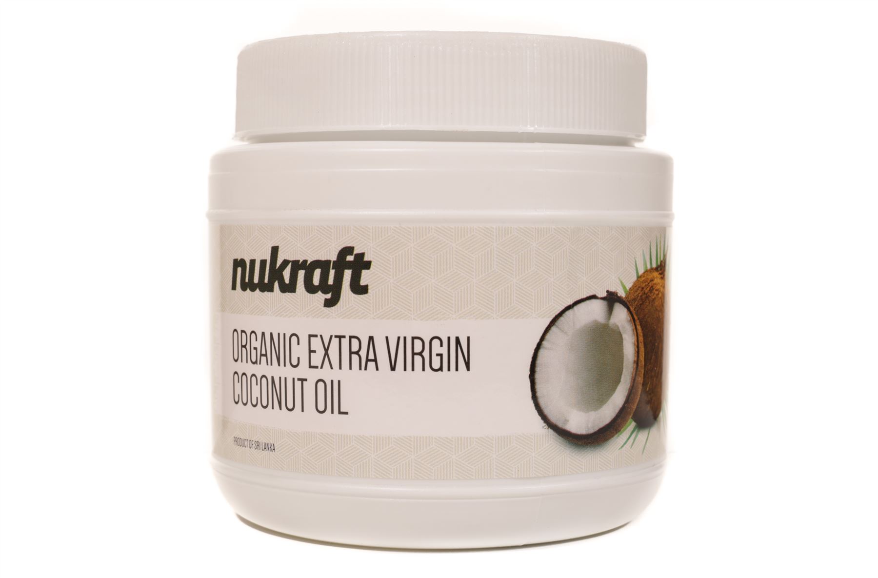 Organic VIRGIN COCONUT OIL by NUKRAFT® Sri Lanka raw, unrefined, coldpress eBay