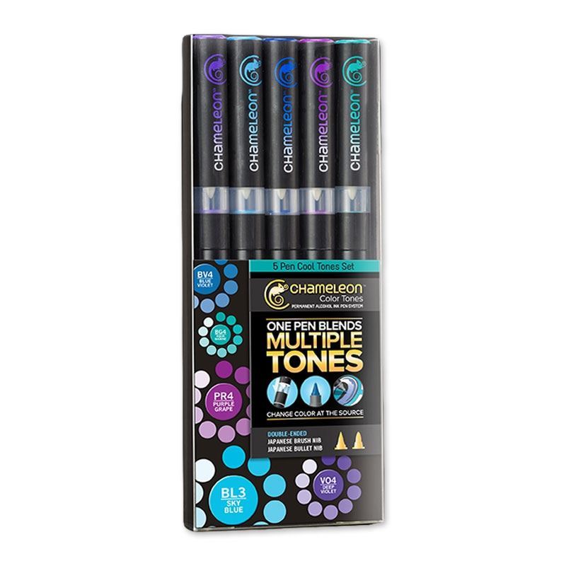 Chameleon Colour Tone Permanent Ink Pens, Colour Changing Markers eBay