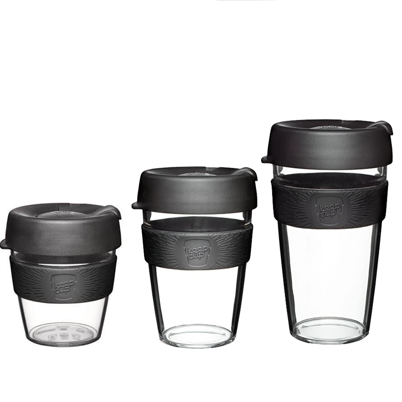 New Keepcup Changemakers Clear Plastic BPA BPS Free Travel Mug Coffee