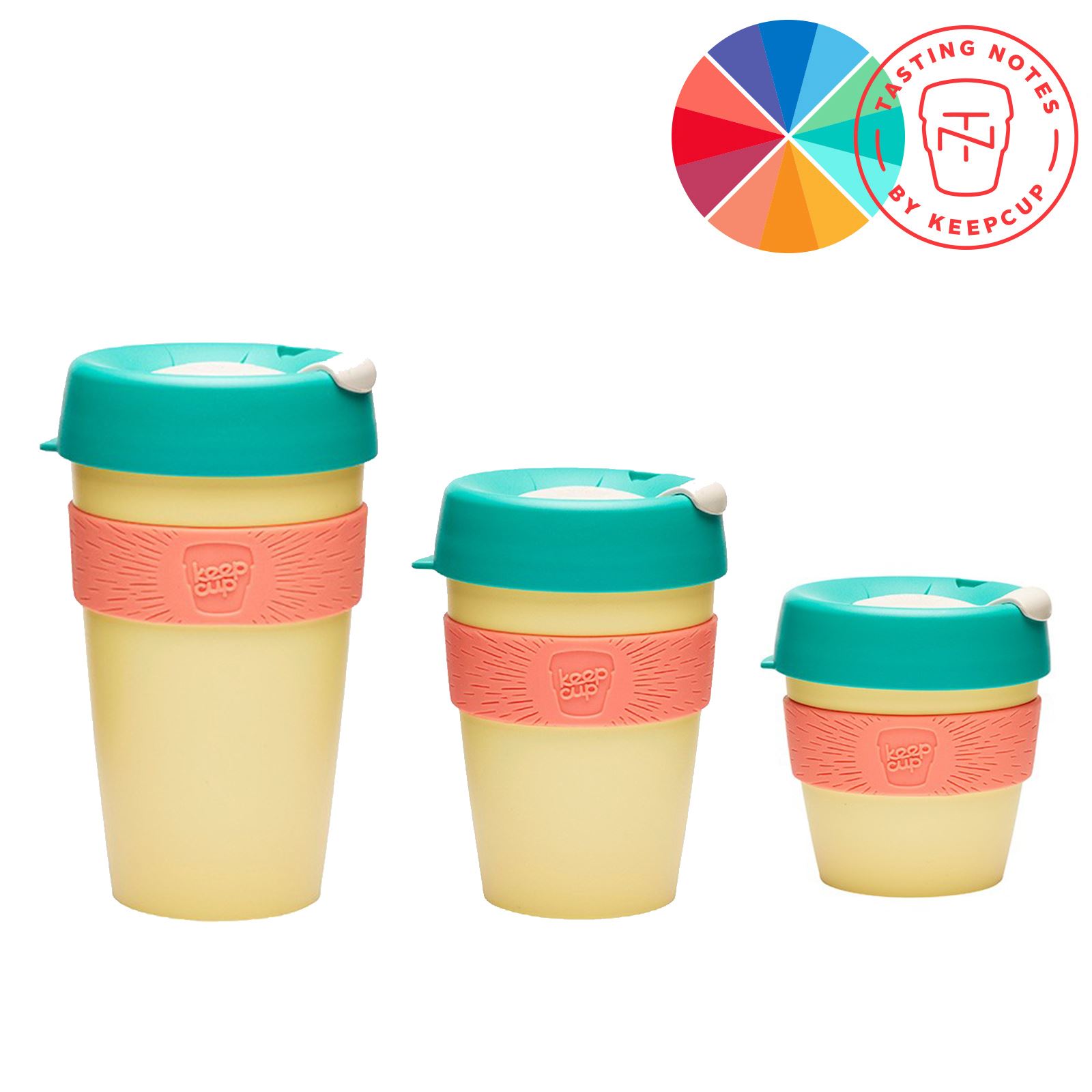 KeepCup Reusable Coffee Cup New Plastic Keep Cups Tasting Notes Range