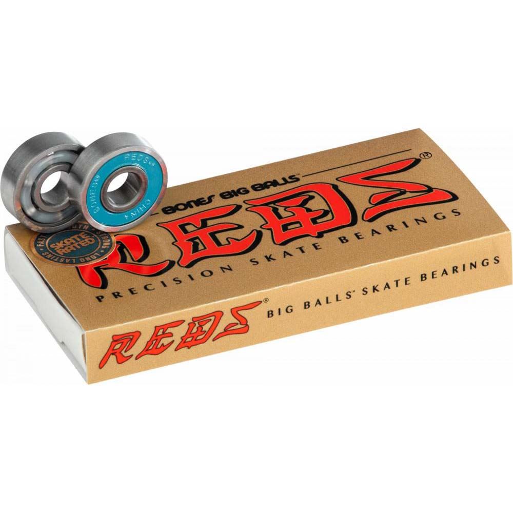 Bones Bearings Big Balls Reds Skateboard Bearings (8 Pack) 8mm eBay
