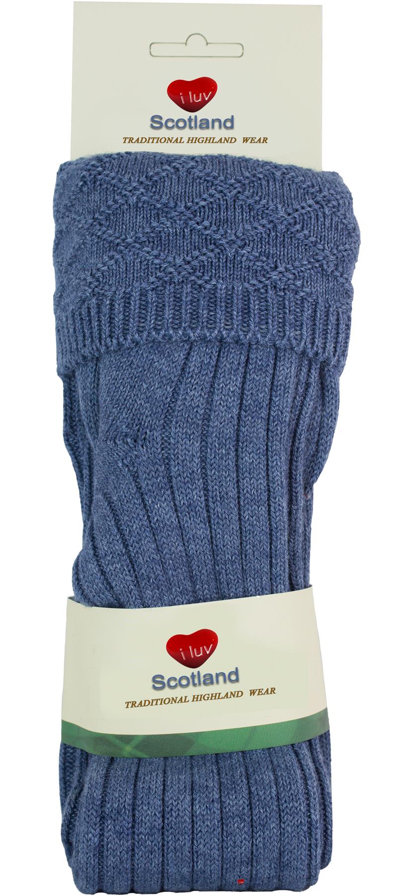 Warm Scottish Wool Kilt Hose In 8 Colours Traditional Design Socks eBay