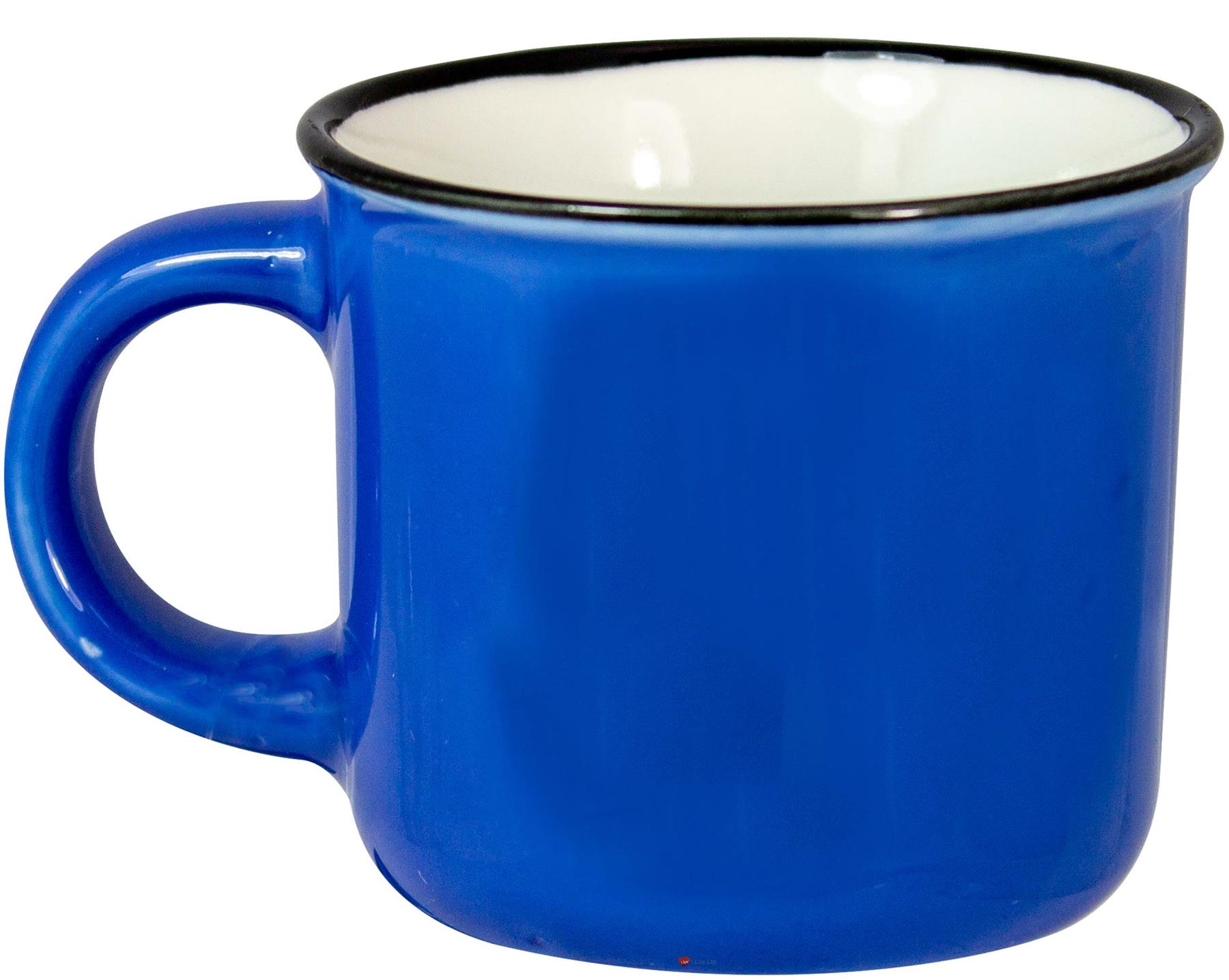 Juego de 2 tazas de café espresso de 3 oz con diseño de bandera de las Highlands Cow o Saltire - Imagen 4 de 11