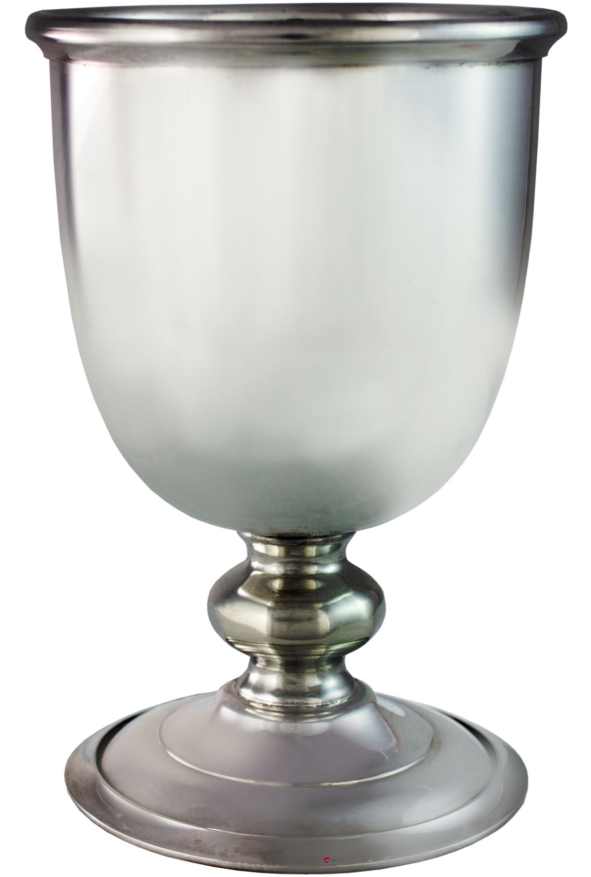 Copas lisas de caballeros medievales de vino escocés con bandas celtas de peltre labio enrollado de 5" - Imagen 3 de 3