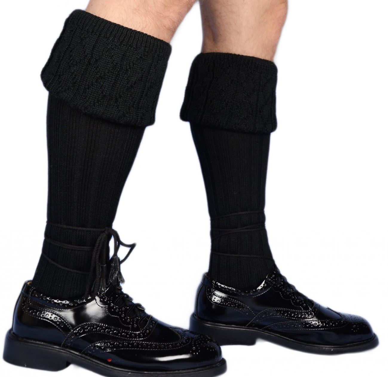 Mens Kilt Hose Socks Plain 50 Percent Wool - Picture 9 of 45