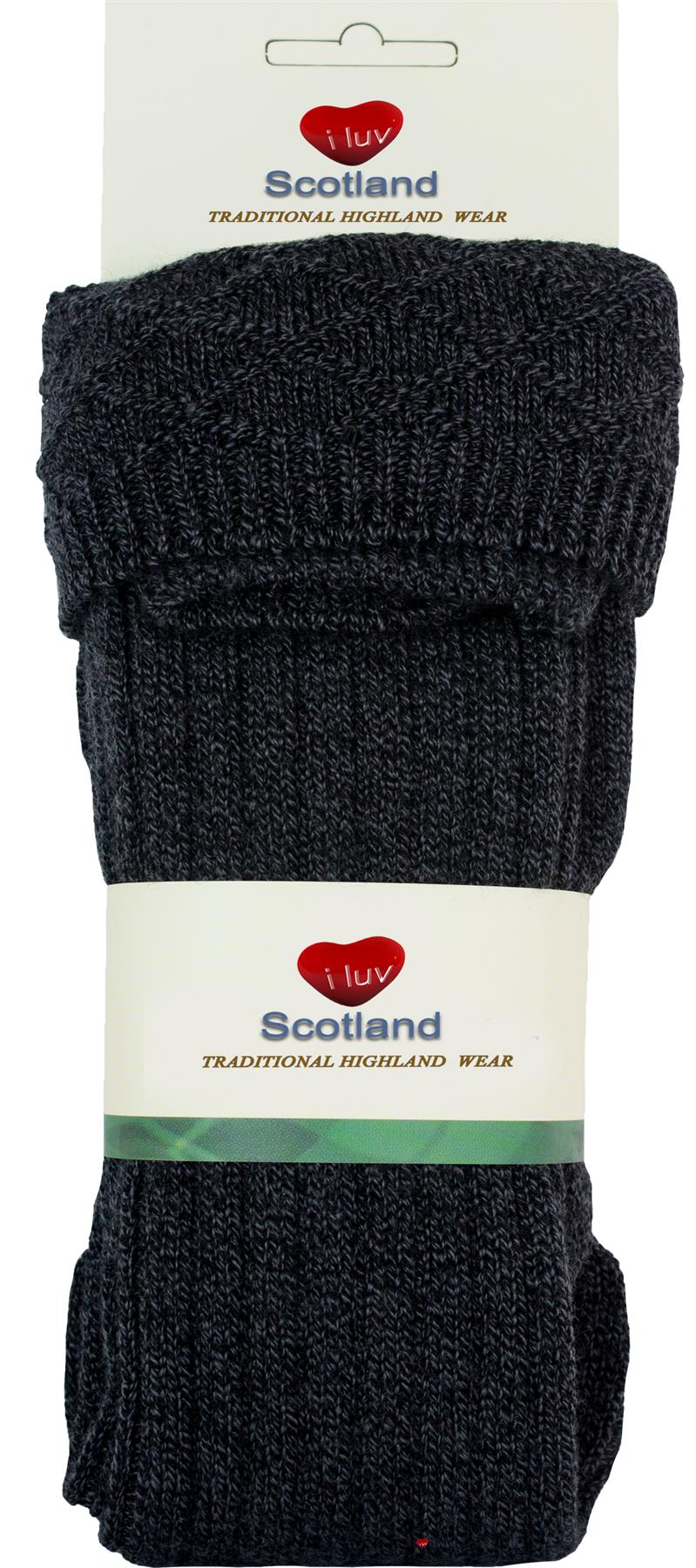 Warm Scottish Wool Kilt Hose In 8 Colours Traditional Design Socks eBay