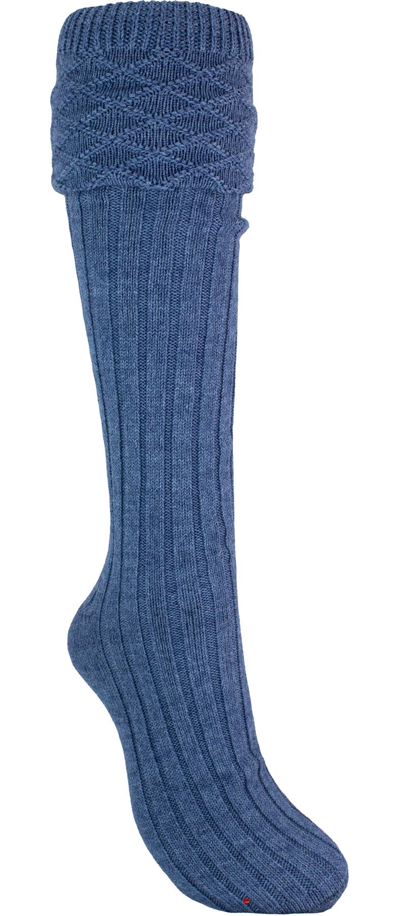 Warm Scottish Wool Kilt Hose In 8 Colours Traditional Design Socks eBay