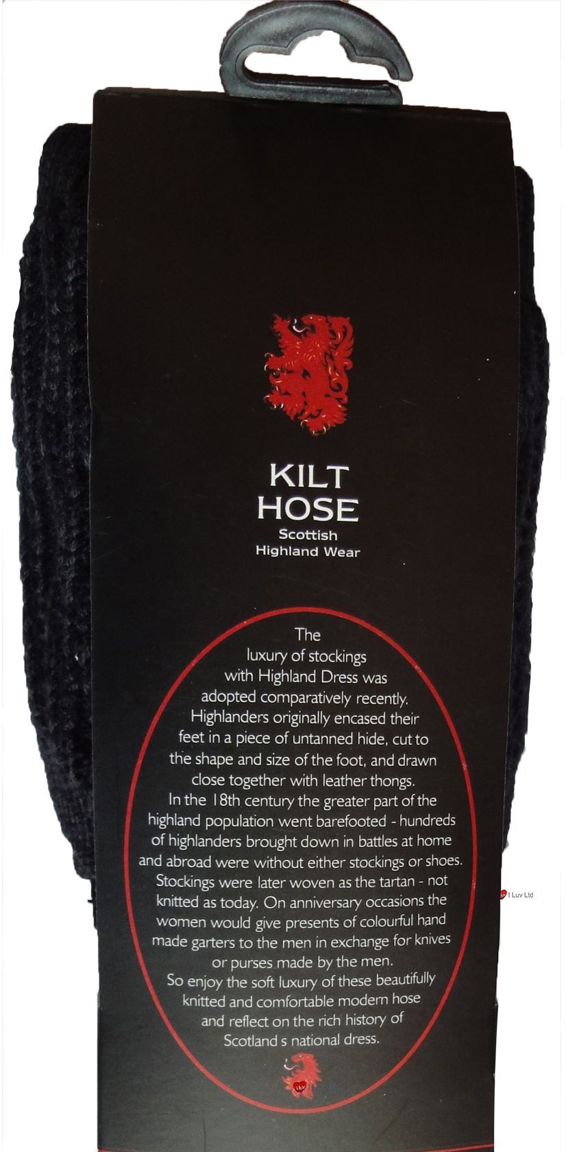 Mens Kilt Hose Socks Plain 50 Percent Wool - Picture 21 of 45