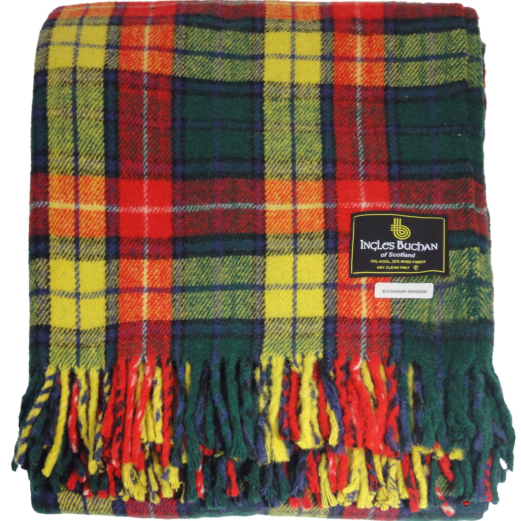 Scottish Tartan Wool Mix Blanket Throw Buchanan Travel Knee Wool Rug eBay