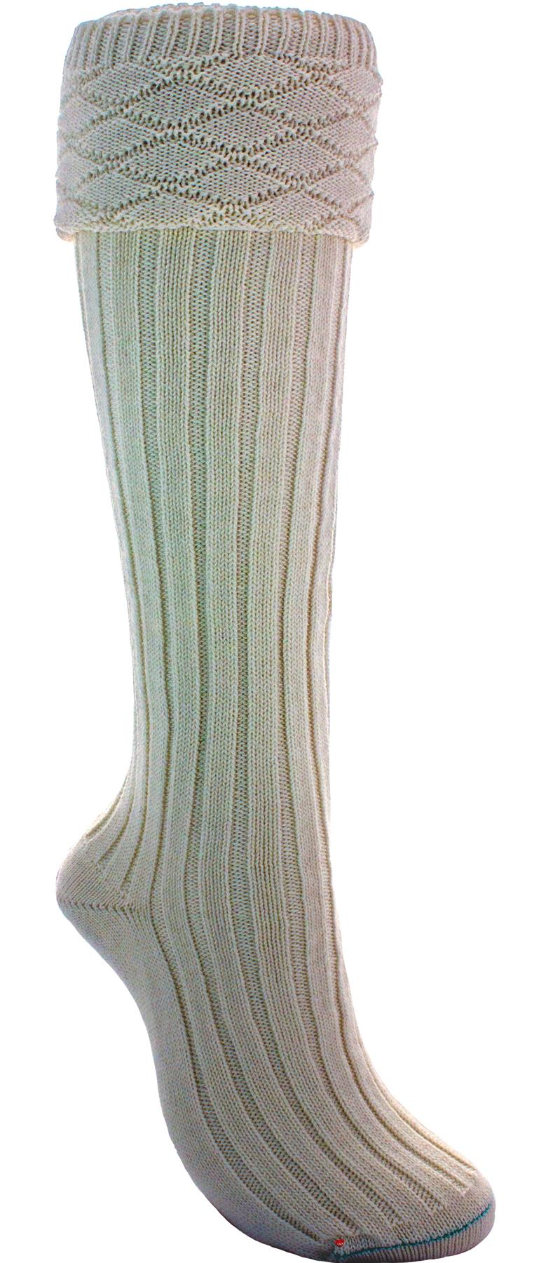 Warm Scottish Wool Kilt Hose In 8 Colours Traditional Design Socks eBay